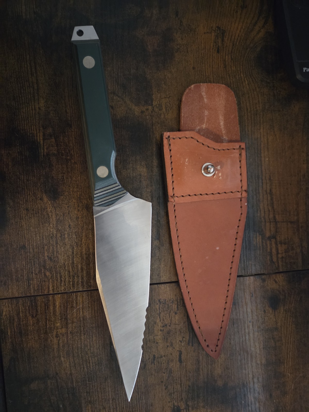 Jack Carr Limited Edition New West KnifeWorks Tactical Outdoor Chefs Knife