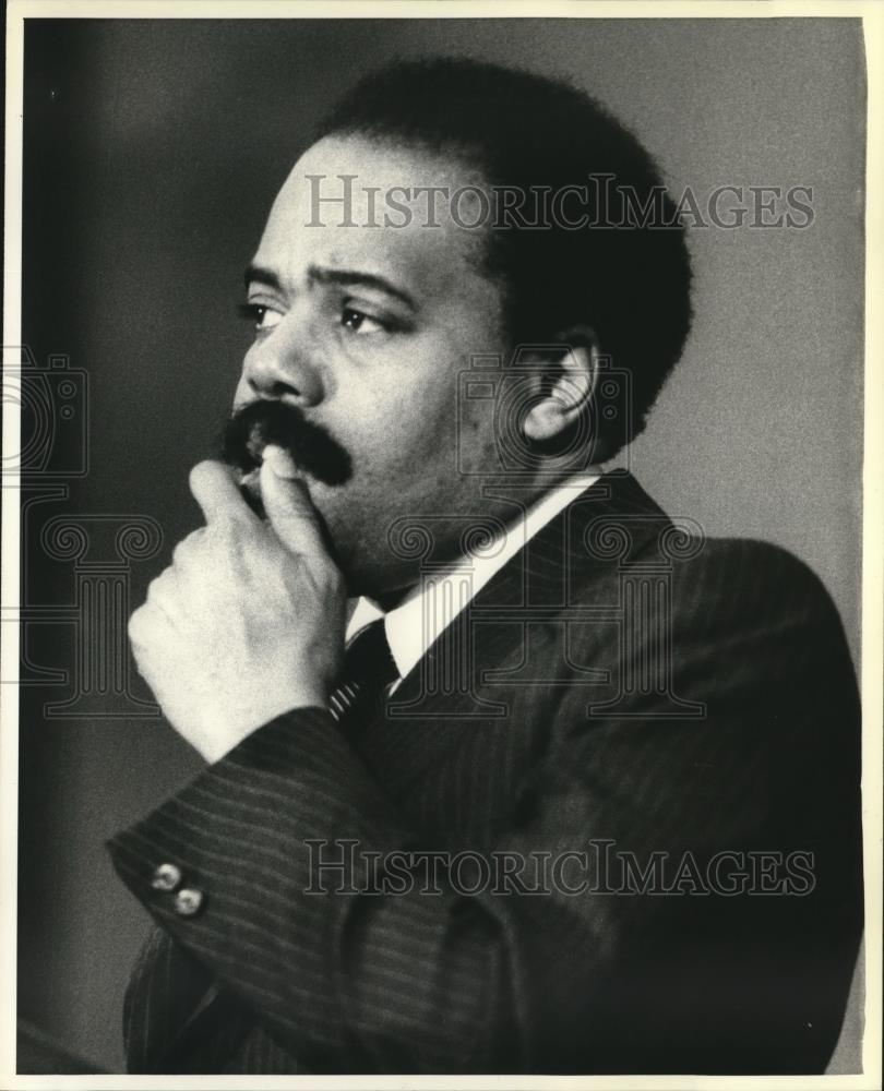 1980 Press Photo United States Ambassador to the United Nations Donald McHenry 1980 Press Photo United States Ambassador to the United Nations Donald McHenry