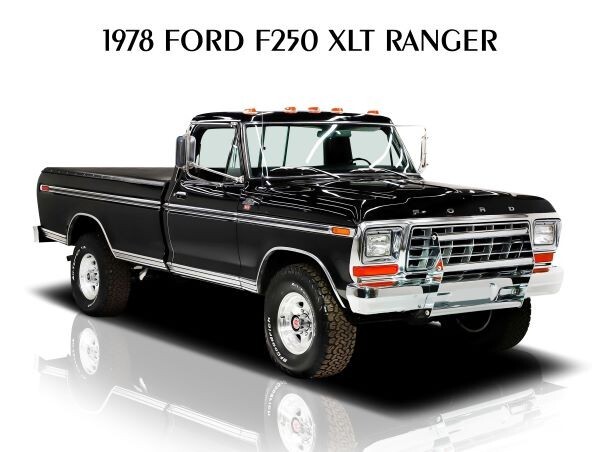 1978 Ford Ranger F250 XLT Pickup Truck NEW Metal Sign: 12x16