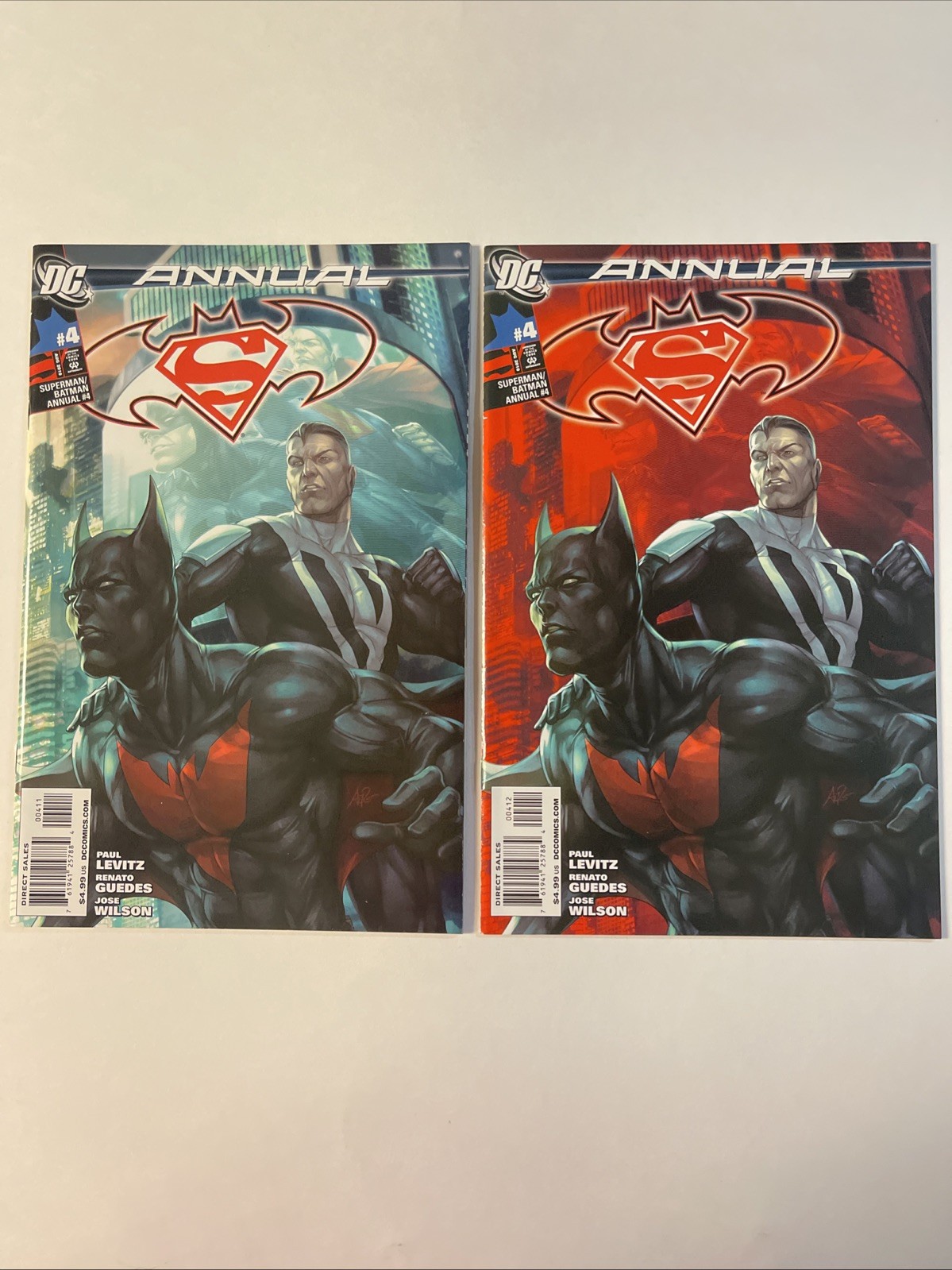 Superman/Batman Annual #4, DC 2010 1ST BATMAN BEYOND IN DCU 1st & 2ND PRRINT NM Superman/Batman Annual #4, DC 2010 1ST BATMAN BEYOND IN DCU 1st & 2ND PRRINT NM