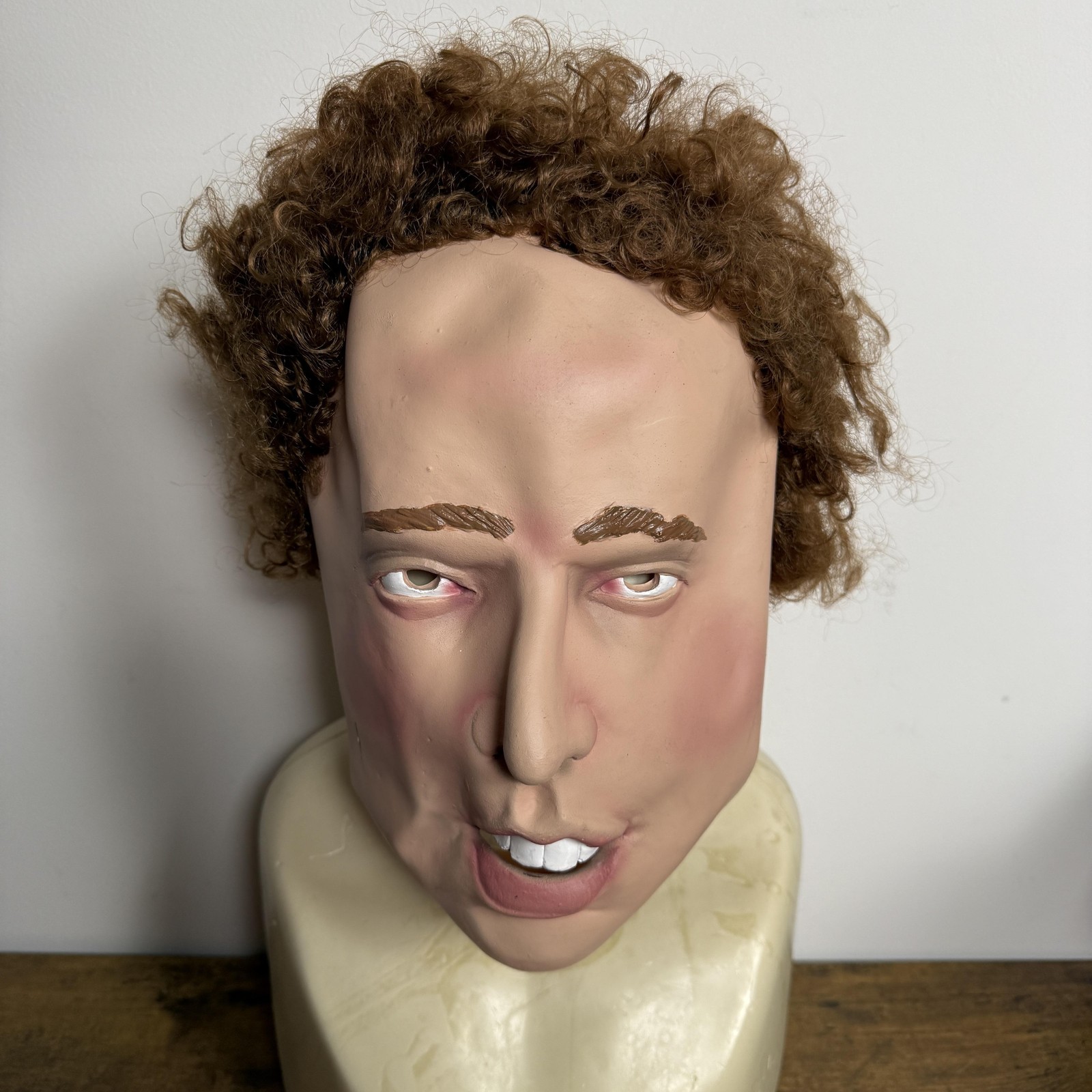 VTG Napoleon Dynamite Mask Adult Halloween Costume 2005 Rubies Paramount Fox