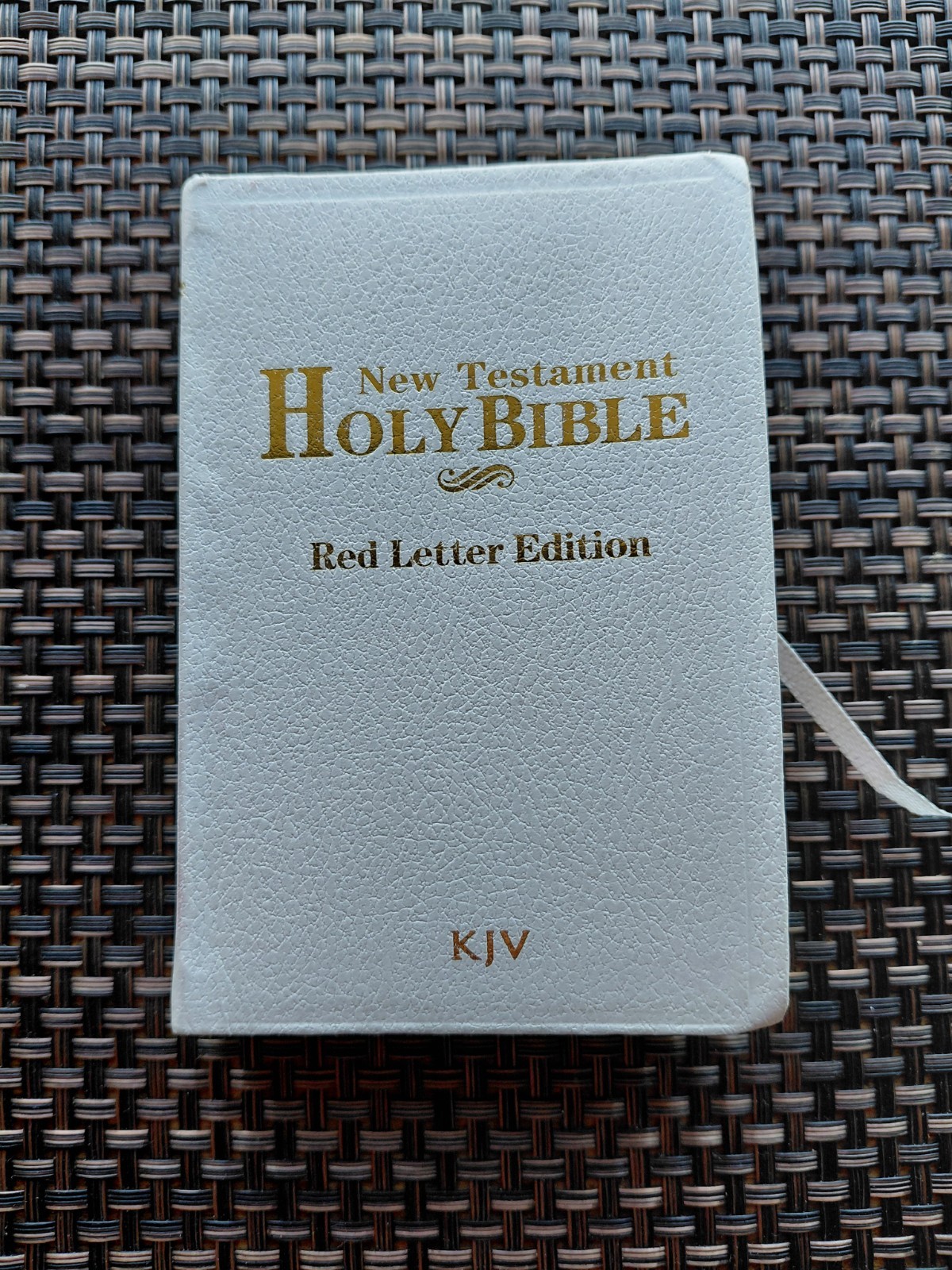 New Testament Holy Bible Red Letter Edition KJV Pocket Size