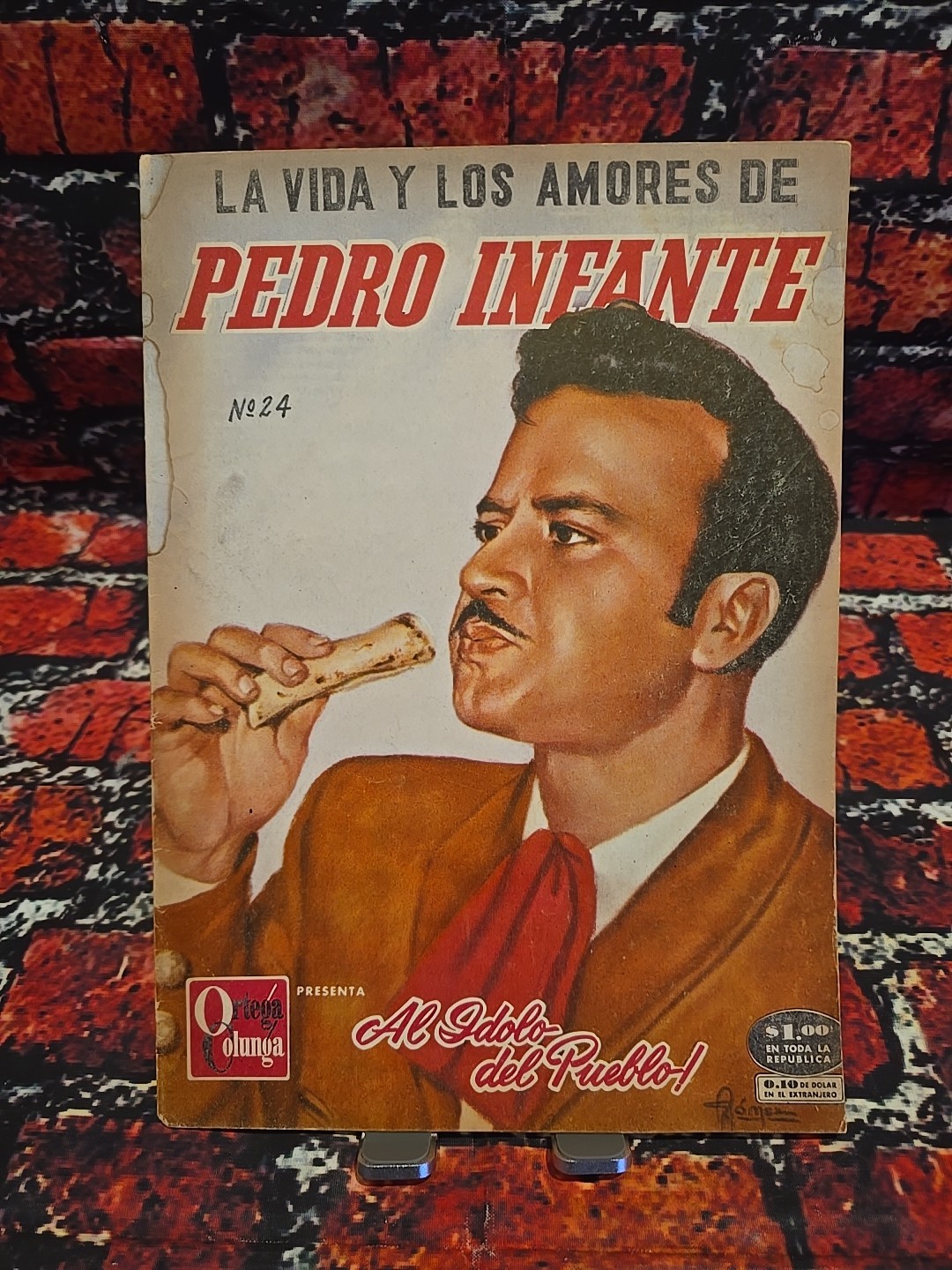 ORIGINAL 1957 Pedro Infante Vida Y Amores #24 Comic Magazine - MADE IN MEXICO