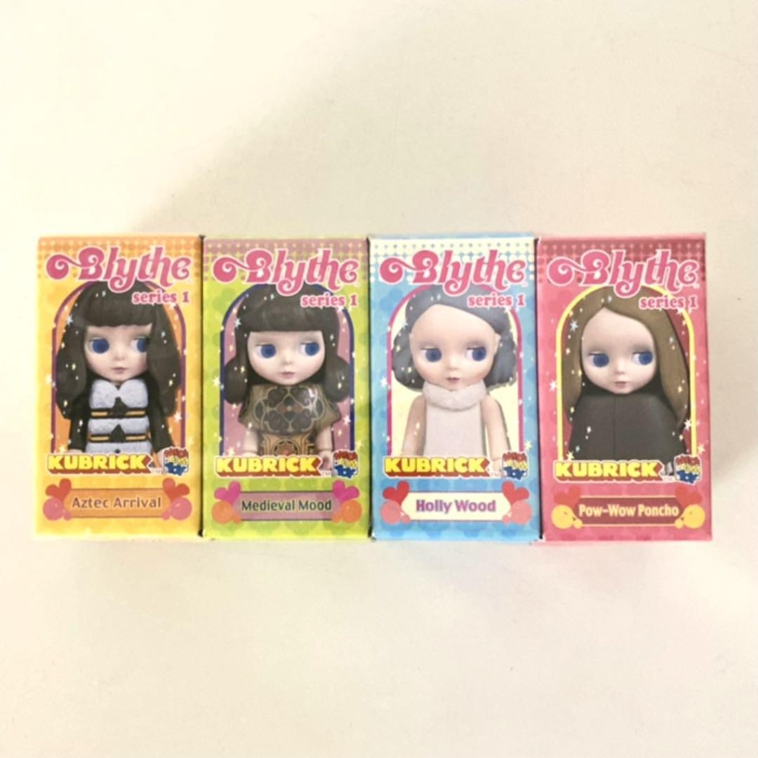 Unopened Blythe series1 KUBRICK Set of 4