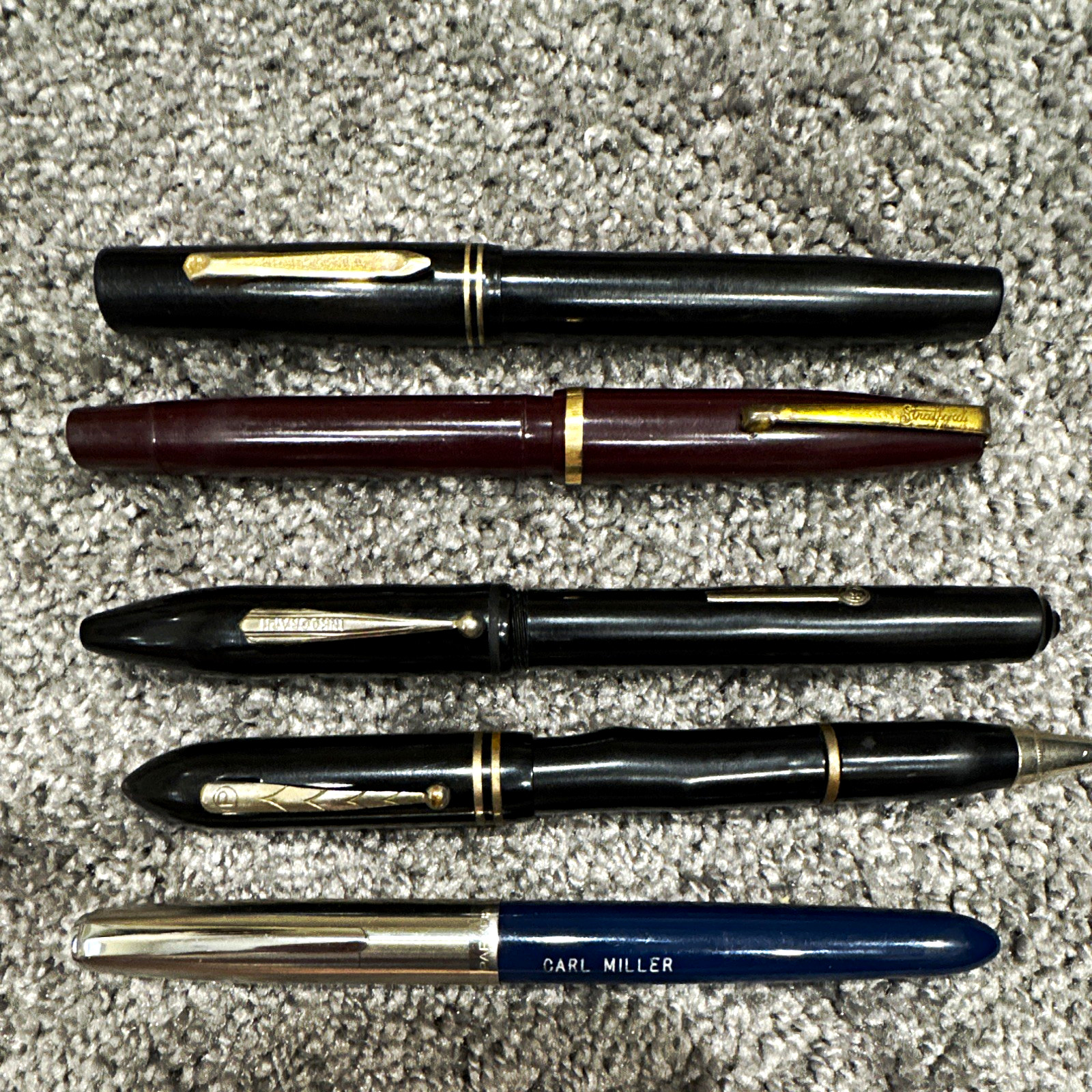 Vintage Fountain Pen Lot of 5