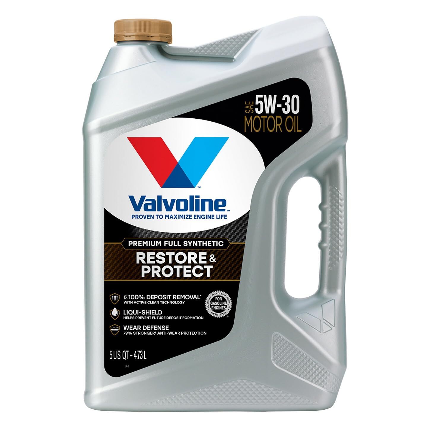 Valvoline Restore Protect 5 QT Full Synthetic Motor Oil Clean Fuel Economy