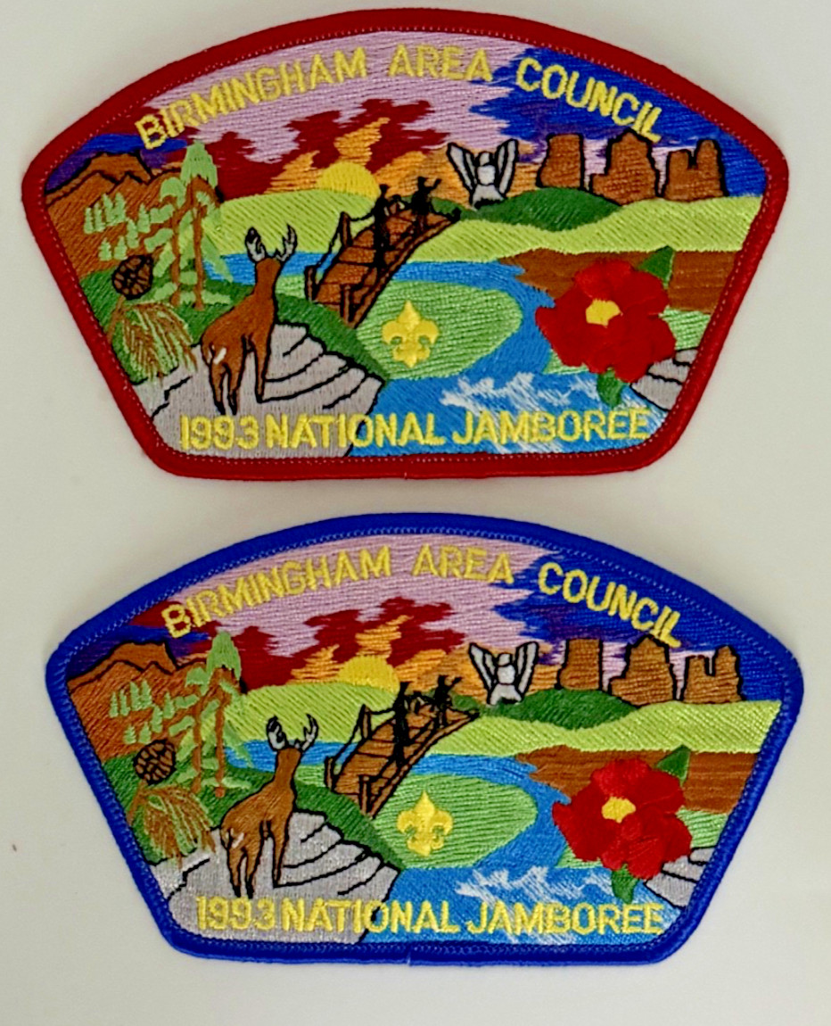 1993 National Scout Jamboree CSP Set, Birmingham Area Council