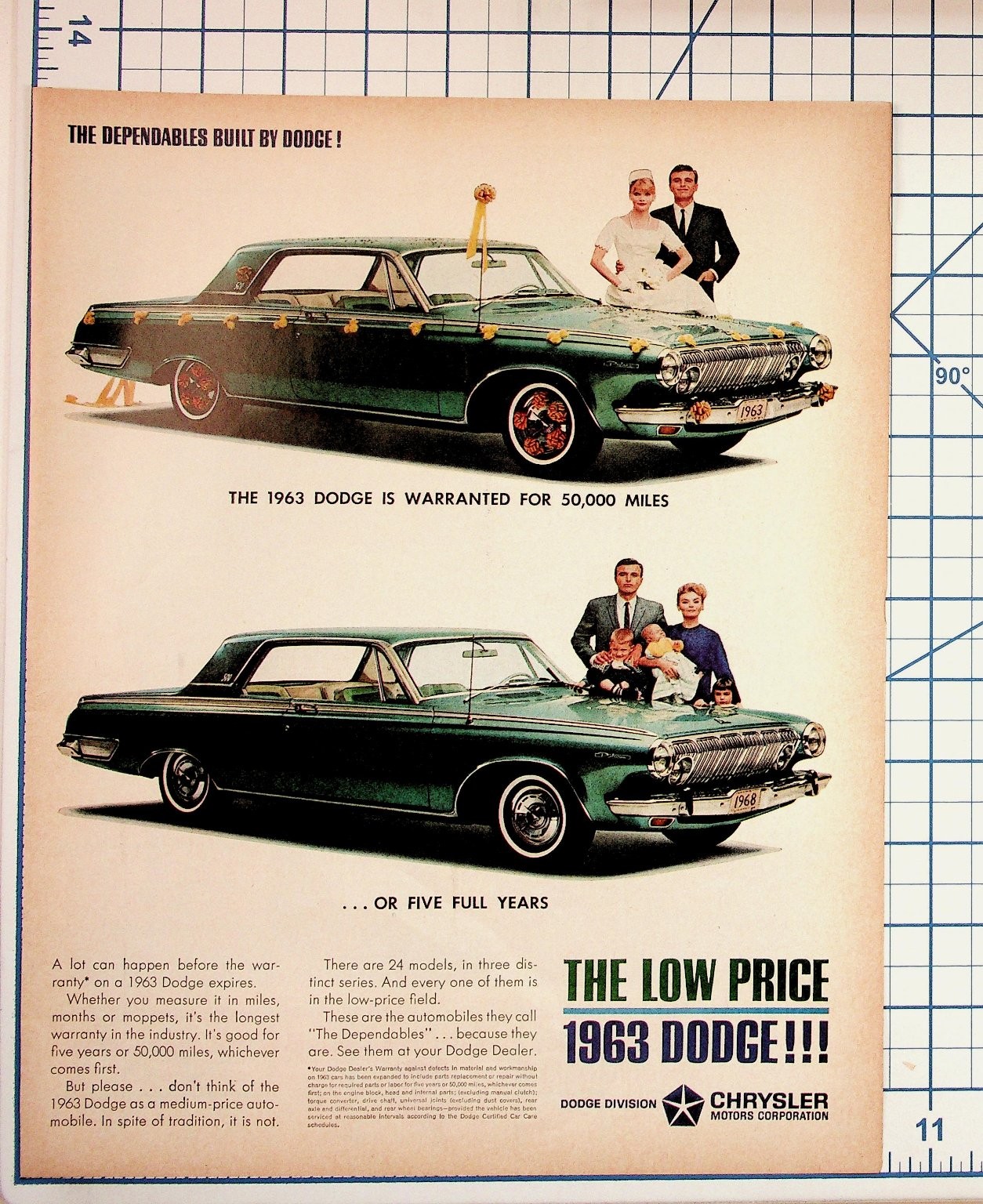1963 Dodge Polara Car Magazine Ad Vintage Auto Ephemera 1963 Dodge Polara Car Magazine Ad Vintage Auto Ephemera
