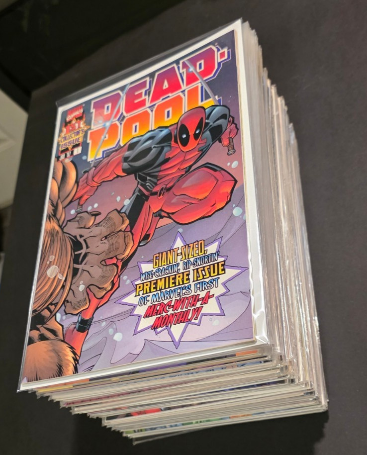 Deadpool #1-48 Run (Marvel, 1997-2001) ☆ Authentic ☆ 48 Book Lot ☆