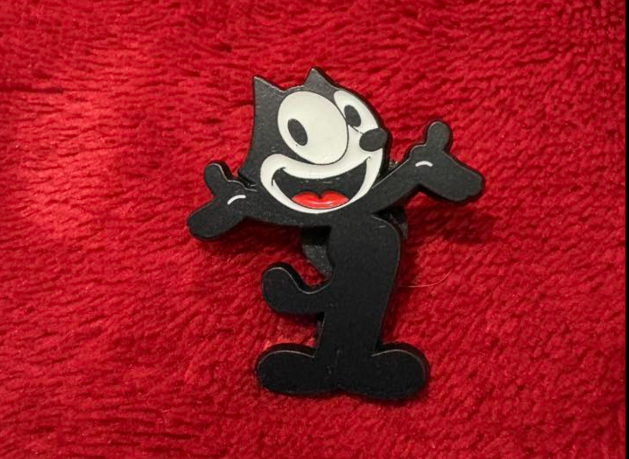 FELIX the Cat enamel pin - classic cartoon - 
