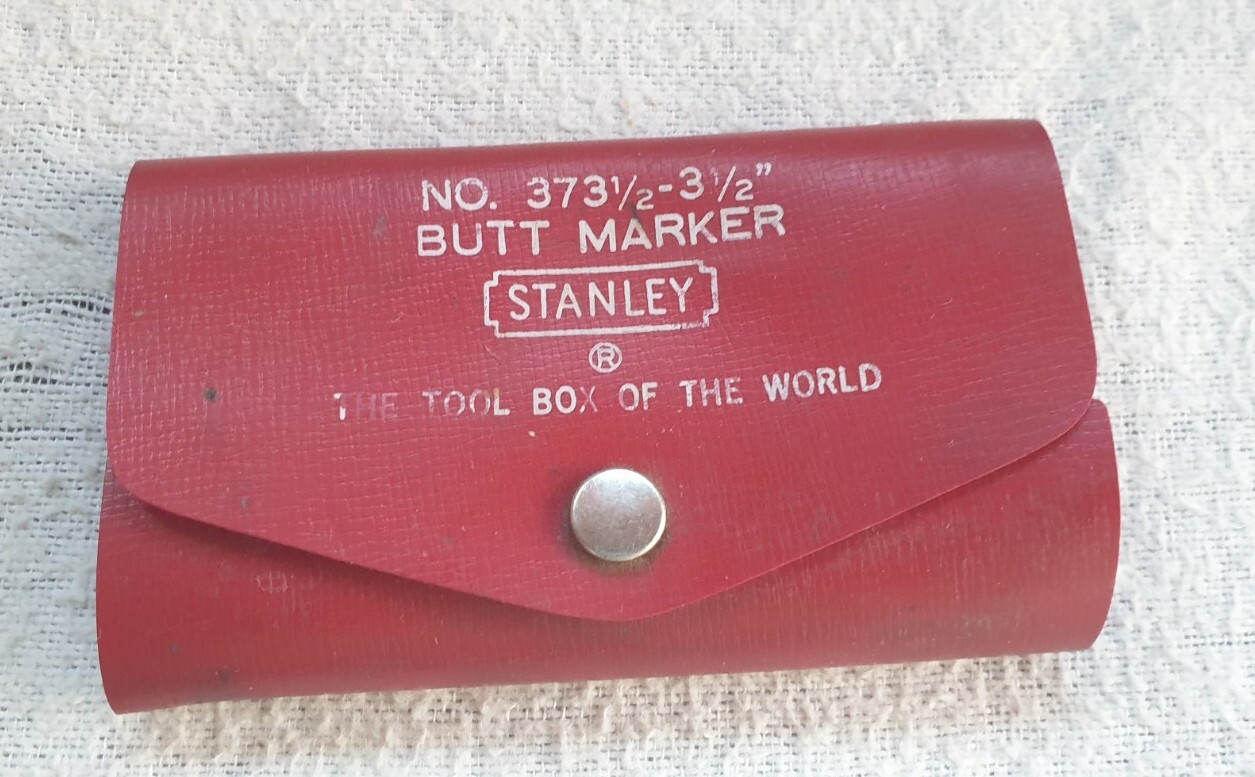 Vintage Stanley Butt Marker No. 373 1/2 - 3 1/2\