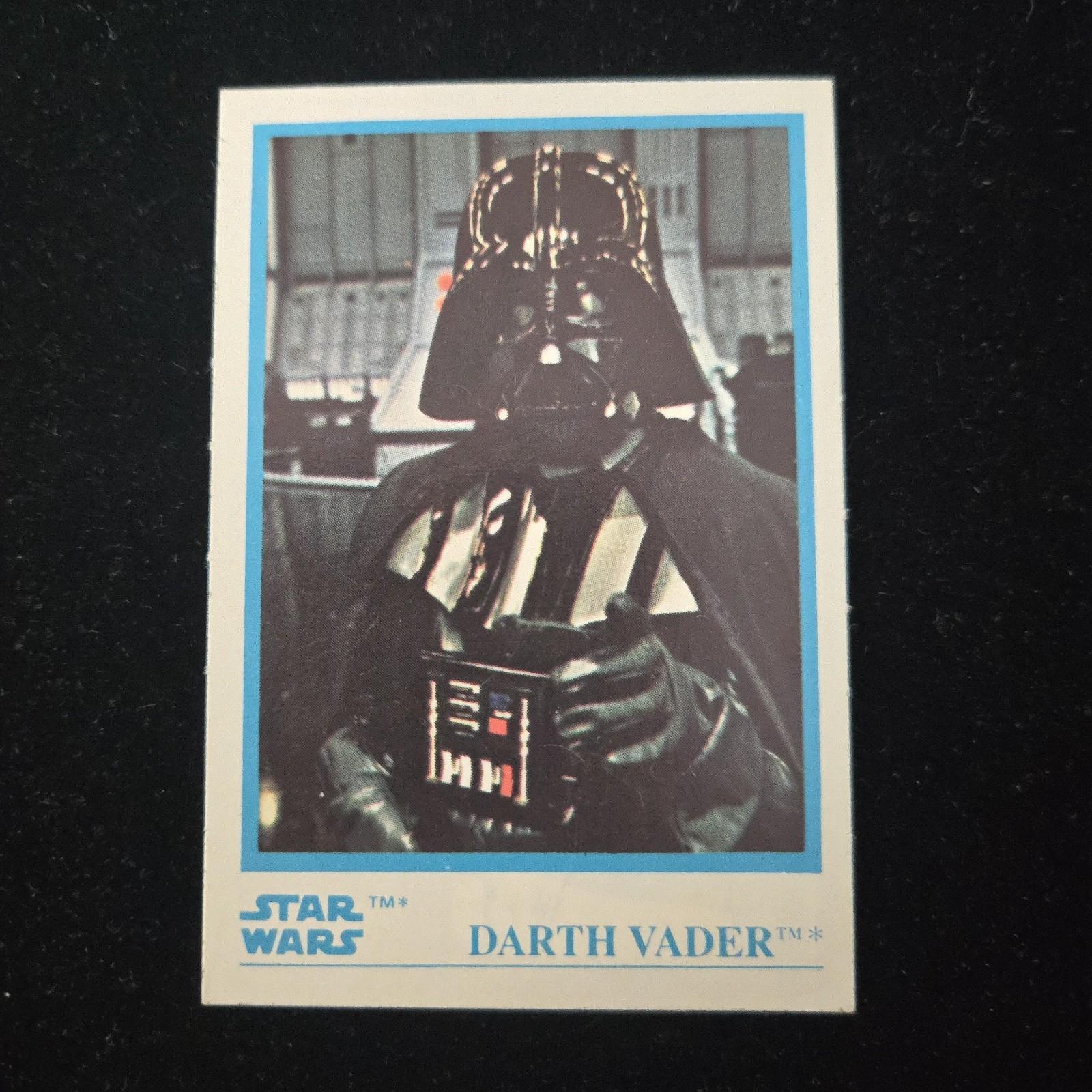 1984 Kellogg\'s Star Wars Darth Vader Sticker Card ROTJ Retun of the Jedi 8