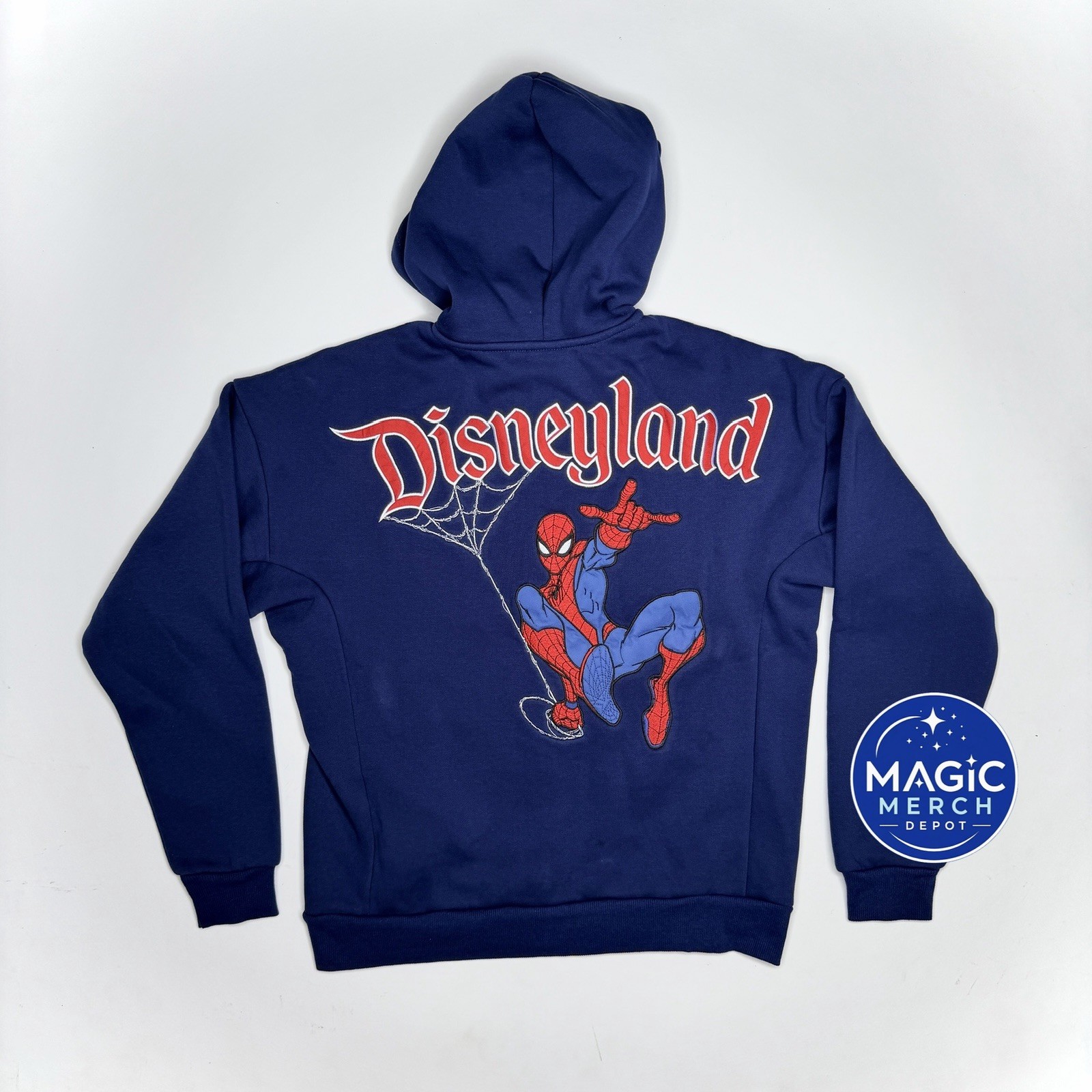Disney Parks Disneyland Avengers Campus Spiderman Adult Hoodie ALL SIZES