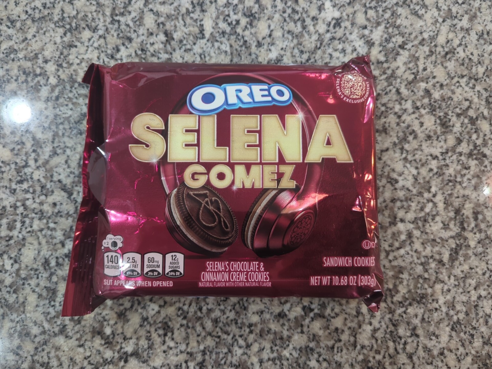 SELENA GOMEZ OREOS Chocolate Cinnamon Horchata Cookies 10.68oz Limited