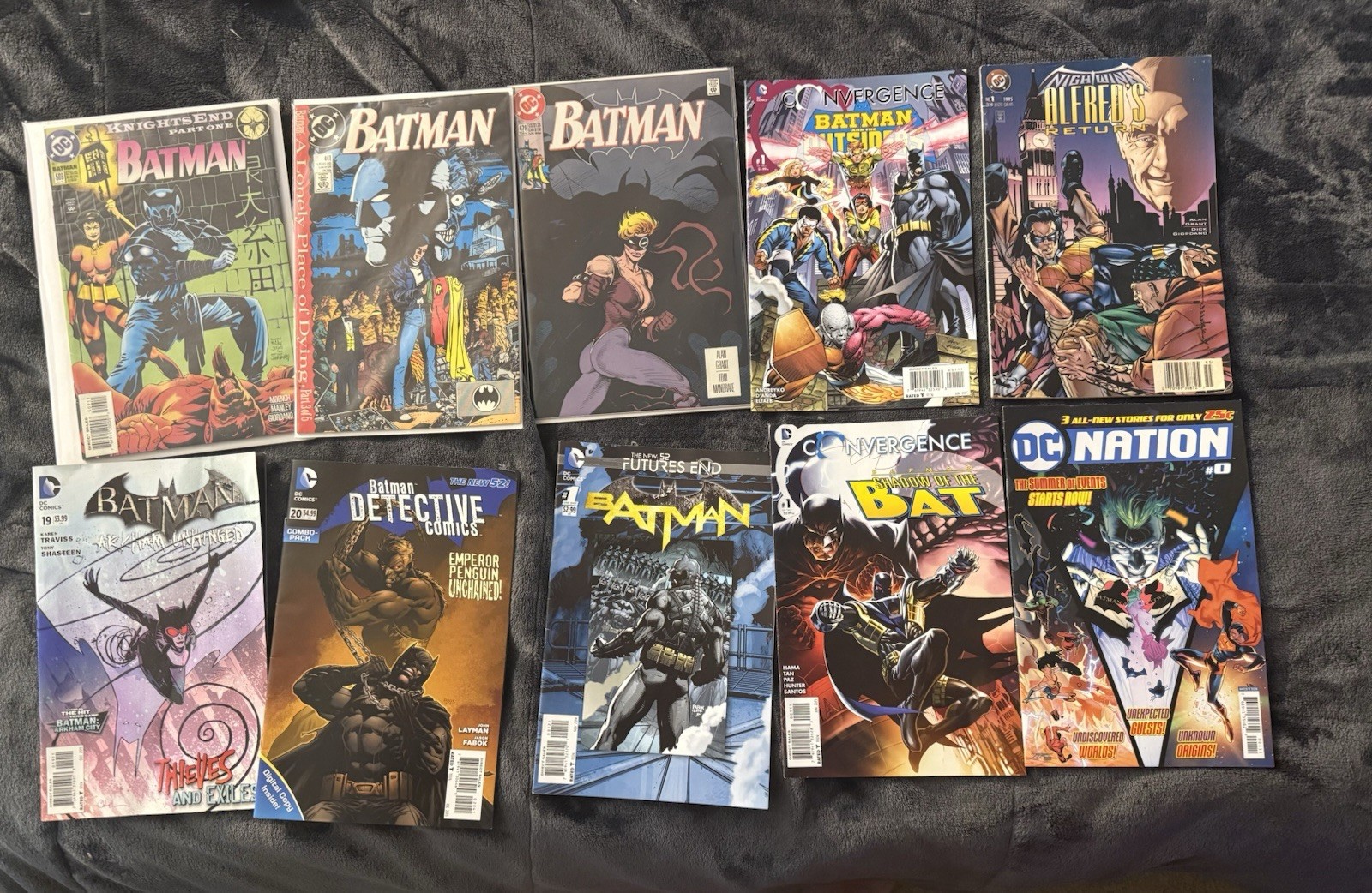 Lot Of (10) Misc Batman Comics