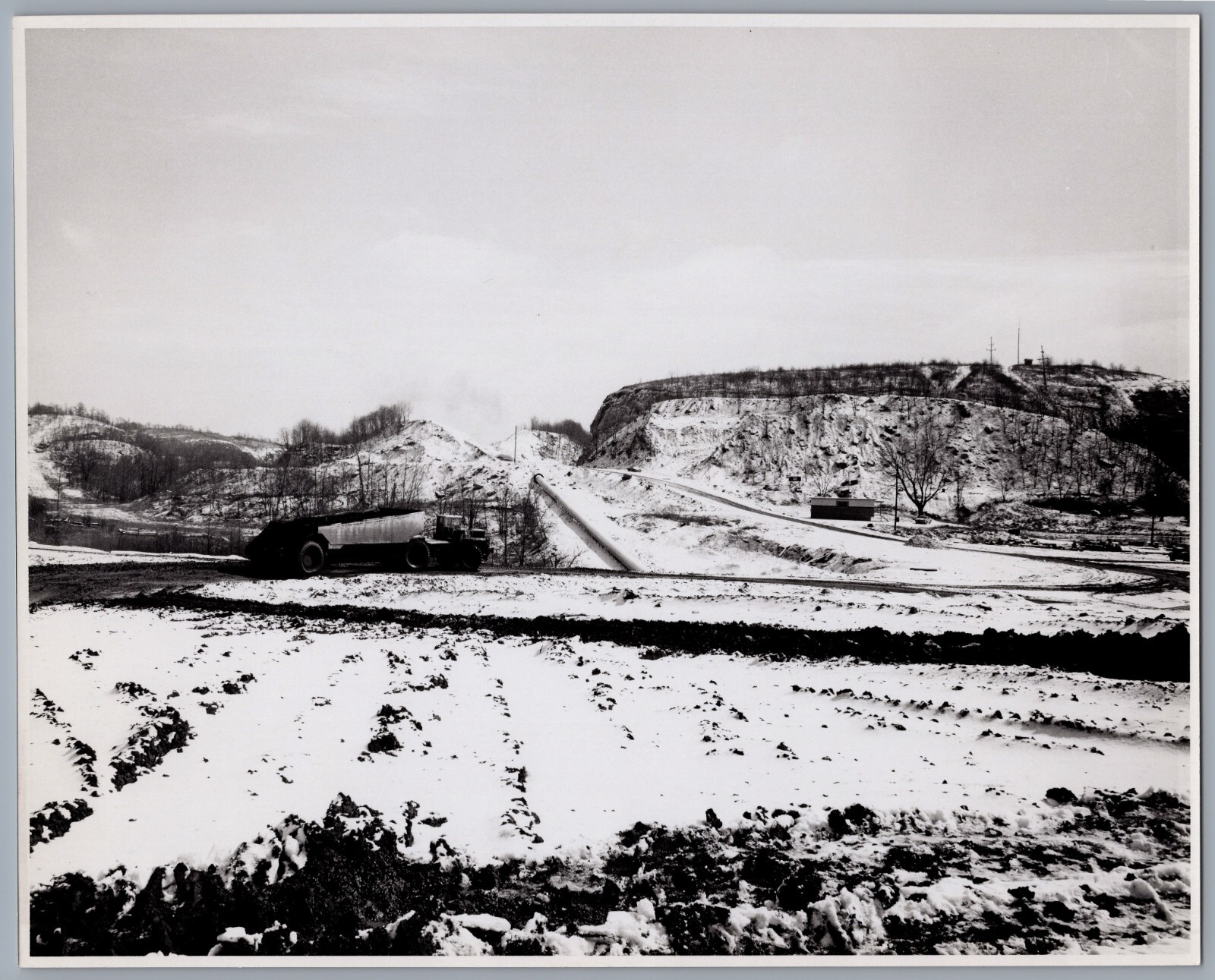 1972 Peabody Coal Company Simco Mine Ohio 8x10 Photo  7753