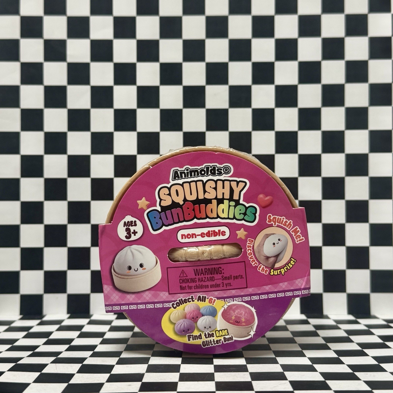 🩷✨New RARE PINK GLITTER ANIMOLDS BUN SQUISHY Mystery BunBuddies CHASE Viral 🩷✨New RARE PINK GLITTER ANIMOLDS BUN SQUISHY Mystery BunBuddies CHASE Viral