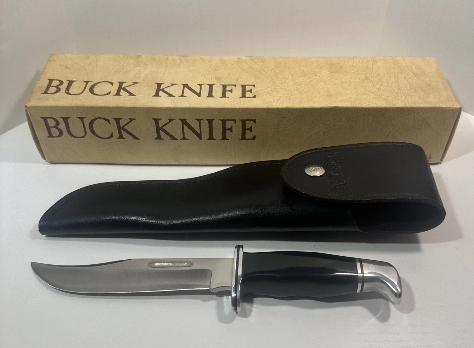 Vintage Buck 119 Special Hunting Knife Box Set With 1/73 Paperwork