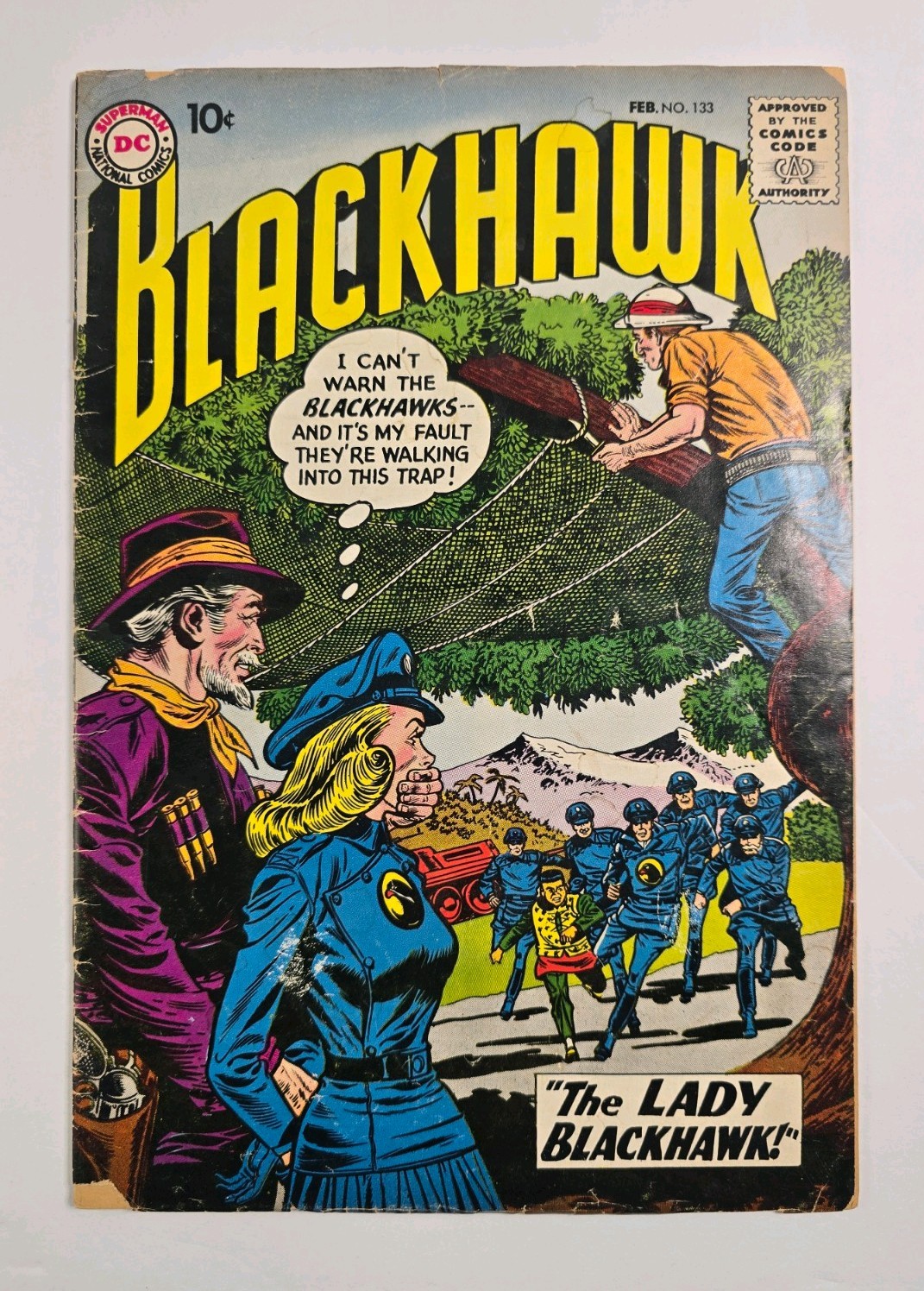 Blackhawk #133, First Appearance of Lady Blackhawk - DC Comics