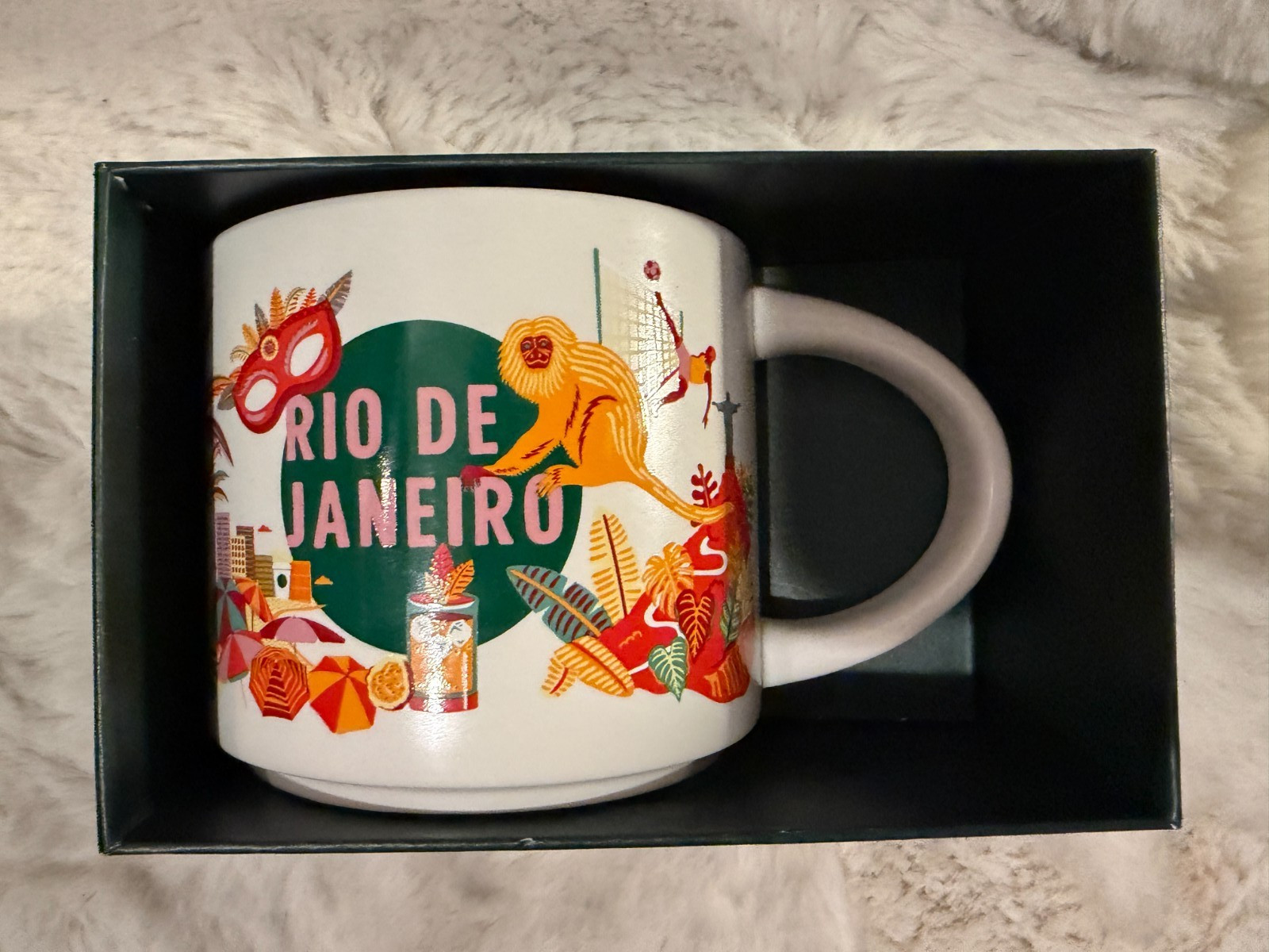 Starbucks Rio de Janeiro Brazil Mug - Discovery Series  14oz / New in Box