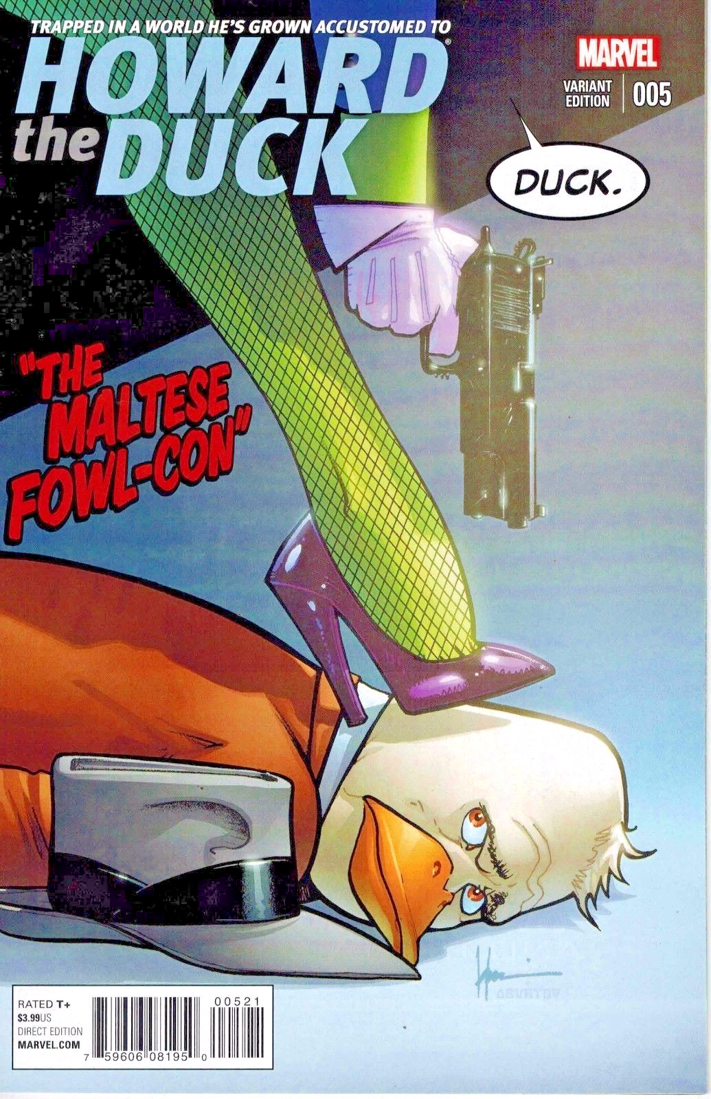 Marvel Howard the Duck #5 Howard Chaykin 1:25 Variant M/NM