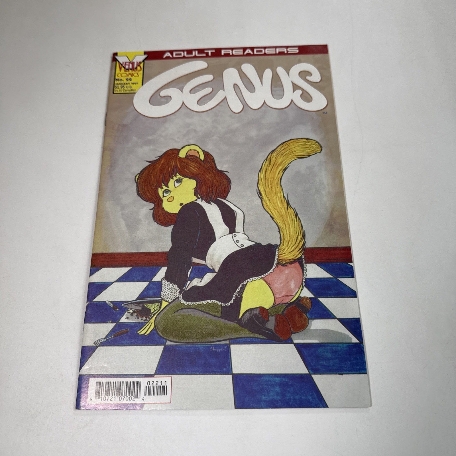 Genus #22 1997 Venus Comics 1st Print Anthropomorphic