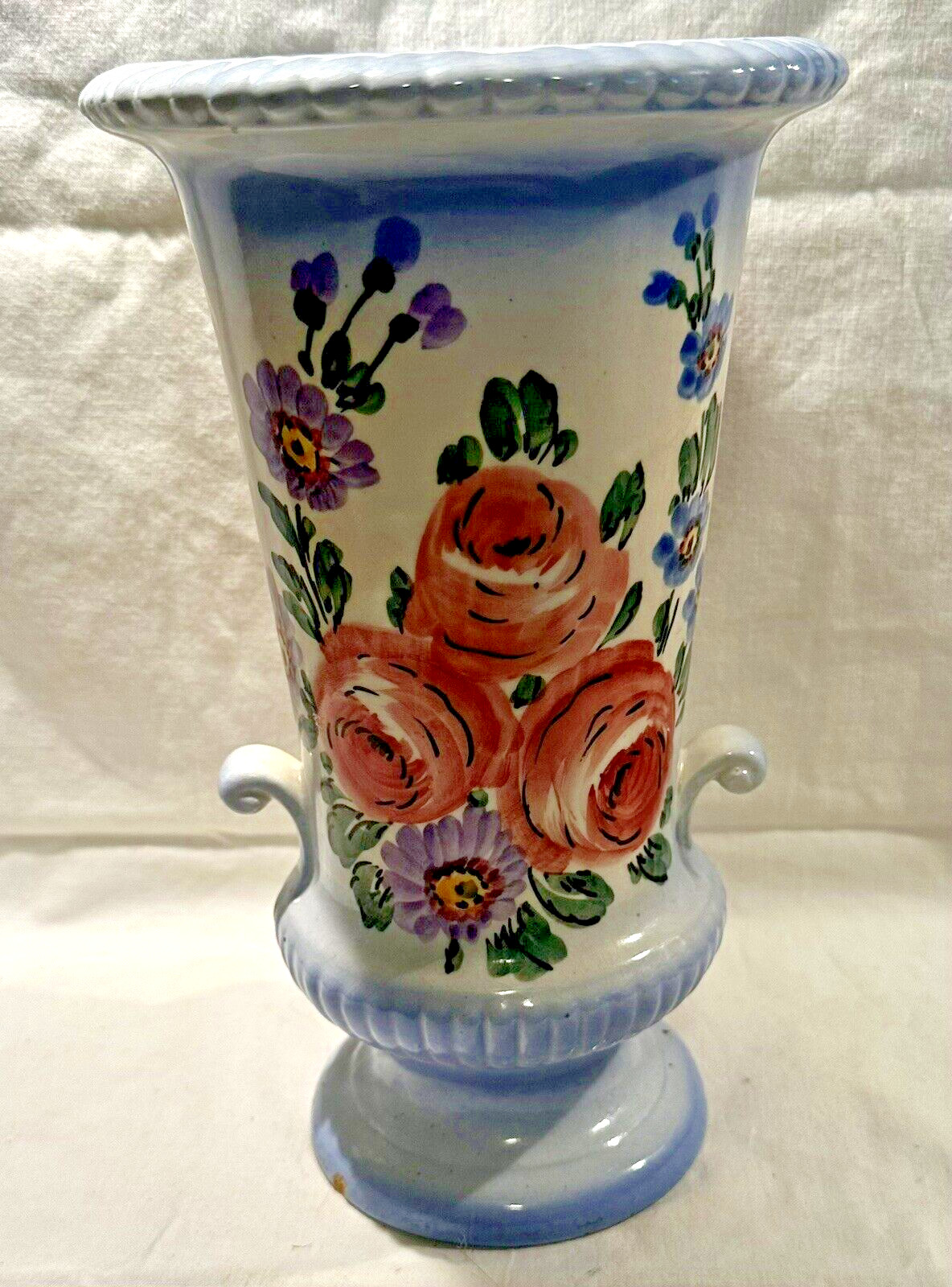 Camark Pottery Floral  9.5\