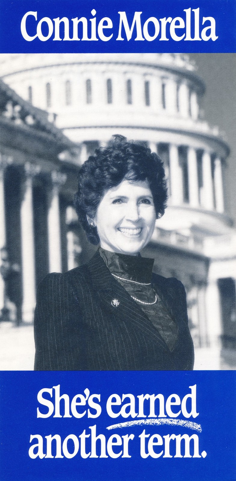 Connie Morella for US Congress 1988 Maryland MD handout #23