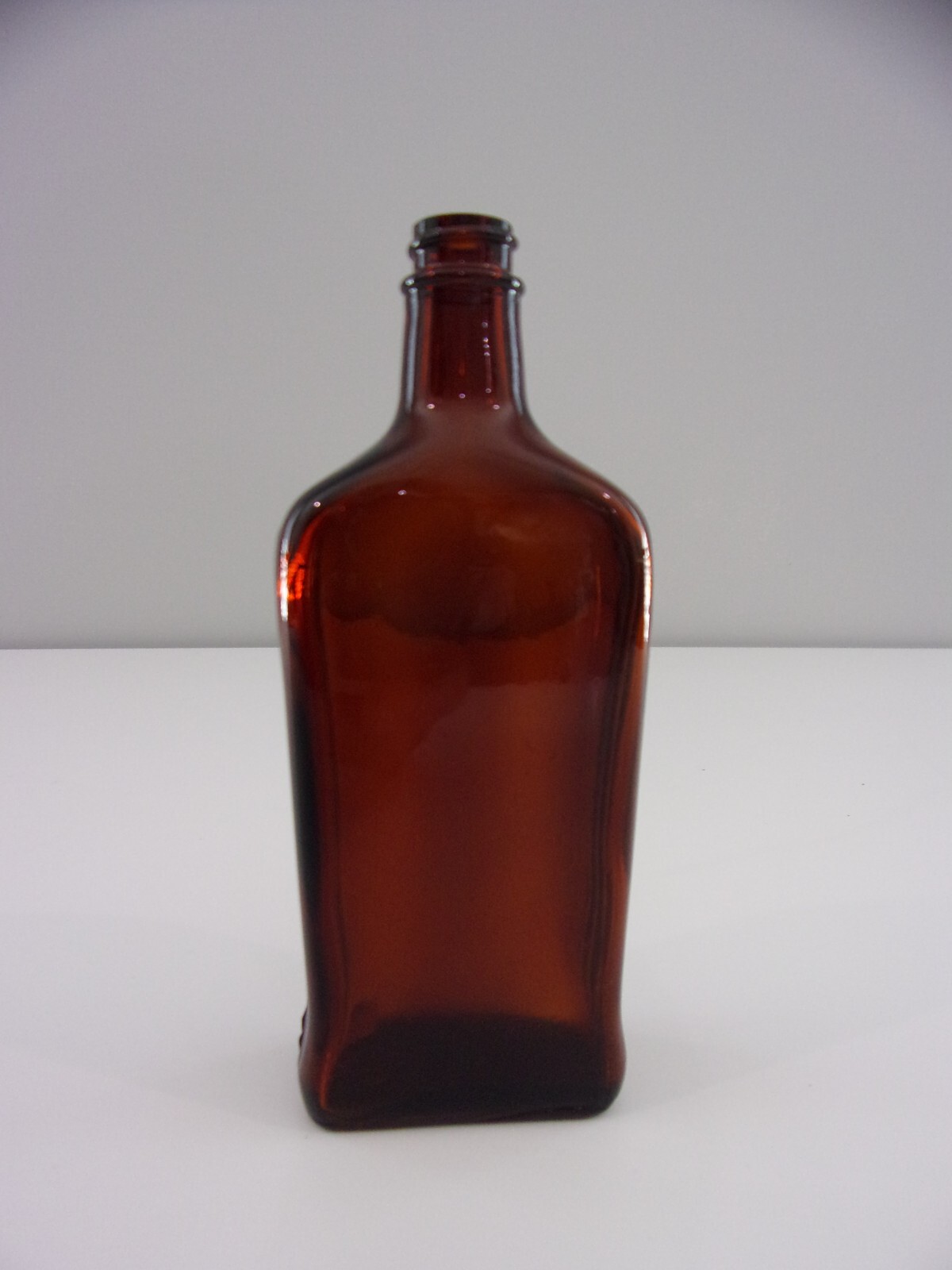 Vintage Amber Glass Wheaton Bottle