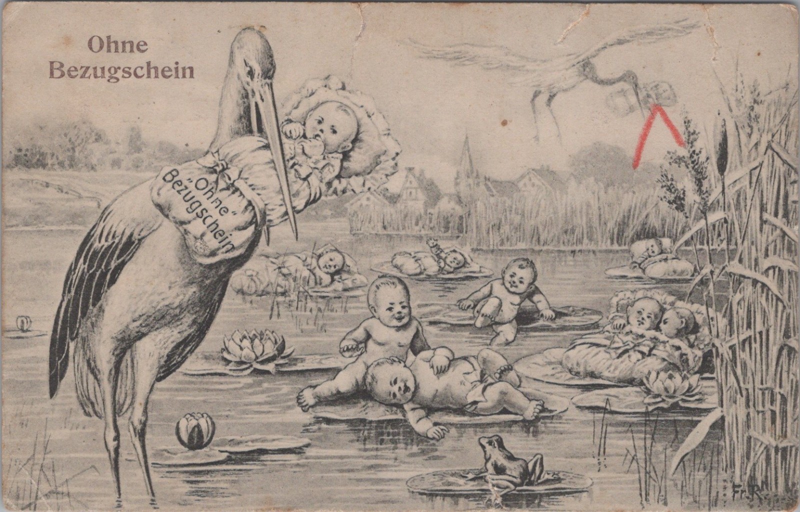 6 x Postcard, Artist Postcard, 04 D/124 6 x Postcard, Artist Postcard, 04 D/124