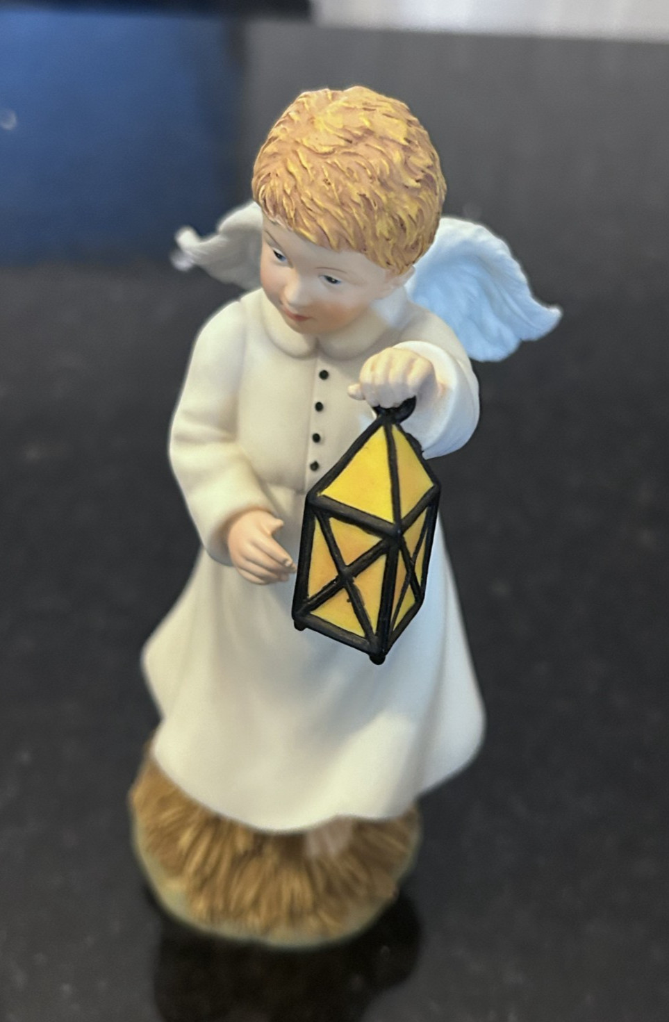 Pipka Memories of Christmas Angel w/ Lantern Figurine Limited Edition Avery