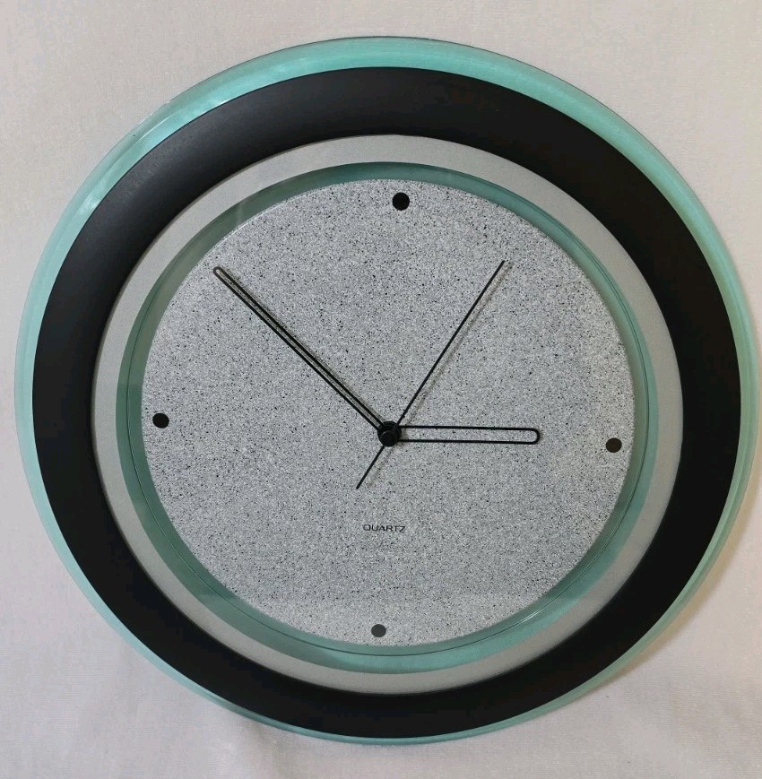 Vintage 1980\'s Postmodern Wall Clock by Furio Tested And RARE 🔥
