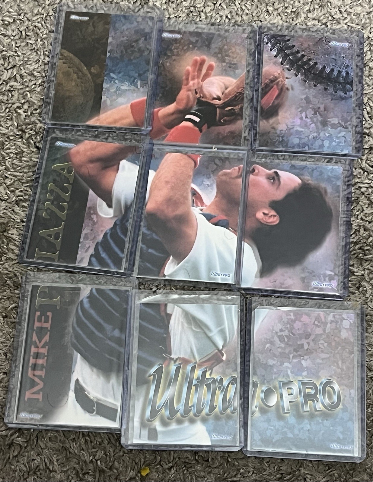 1996 Rembrandt Ultra Pro Complete 9 Card Set + Card Of Puzzle 
