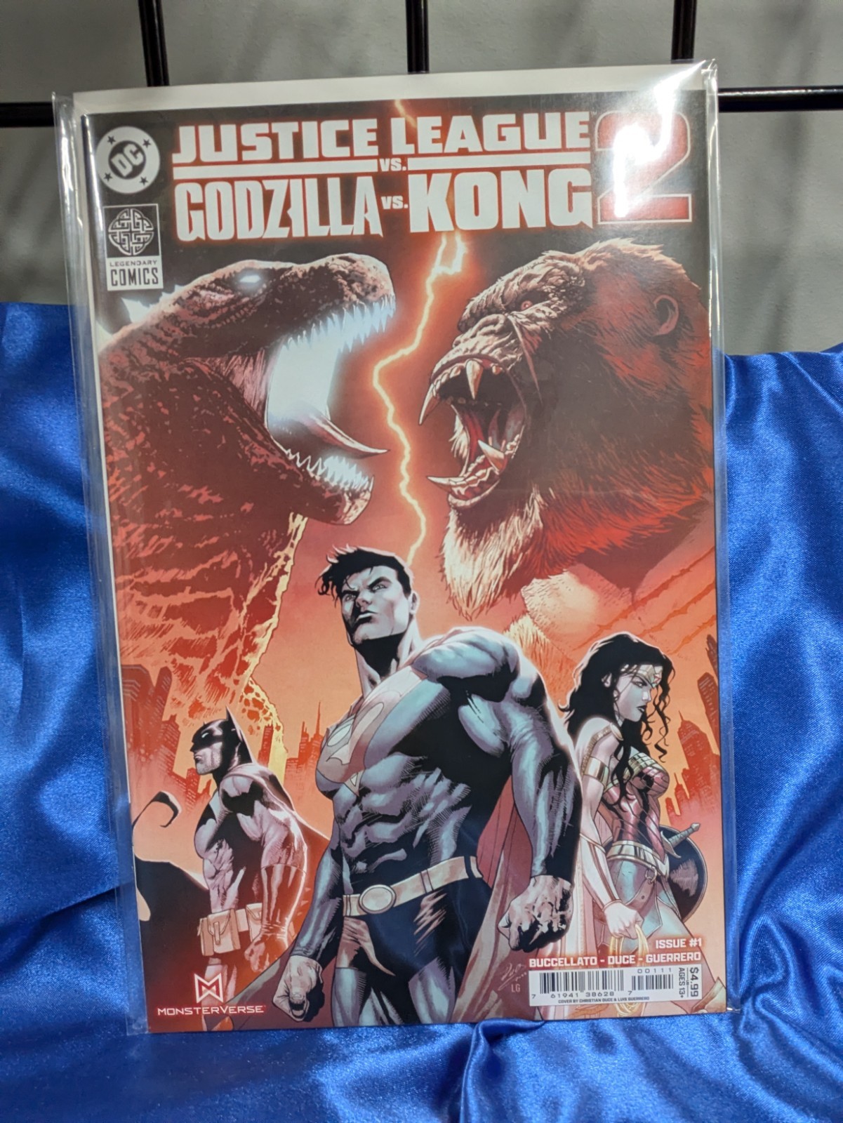 Justice League Vs Godzilla Vs Kong 2 #1 DC Comics