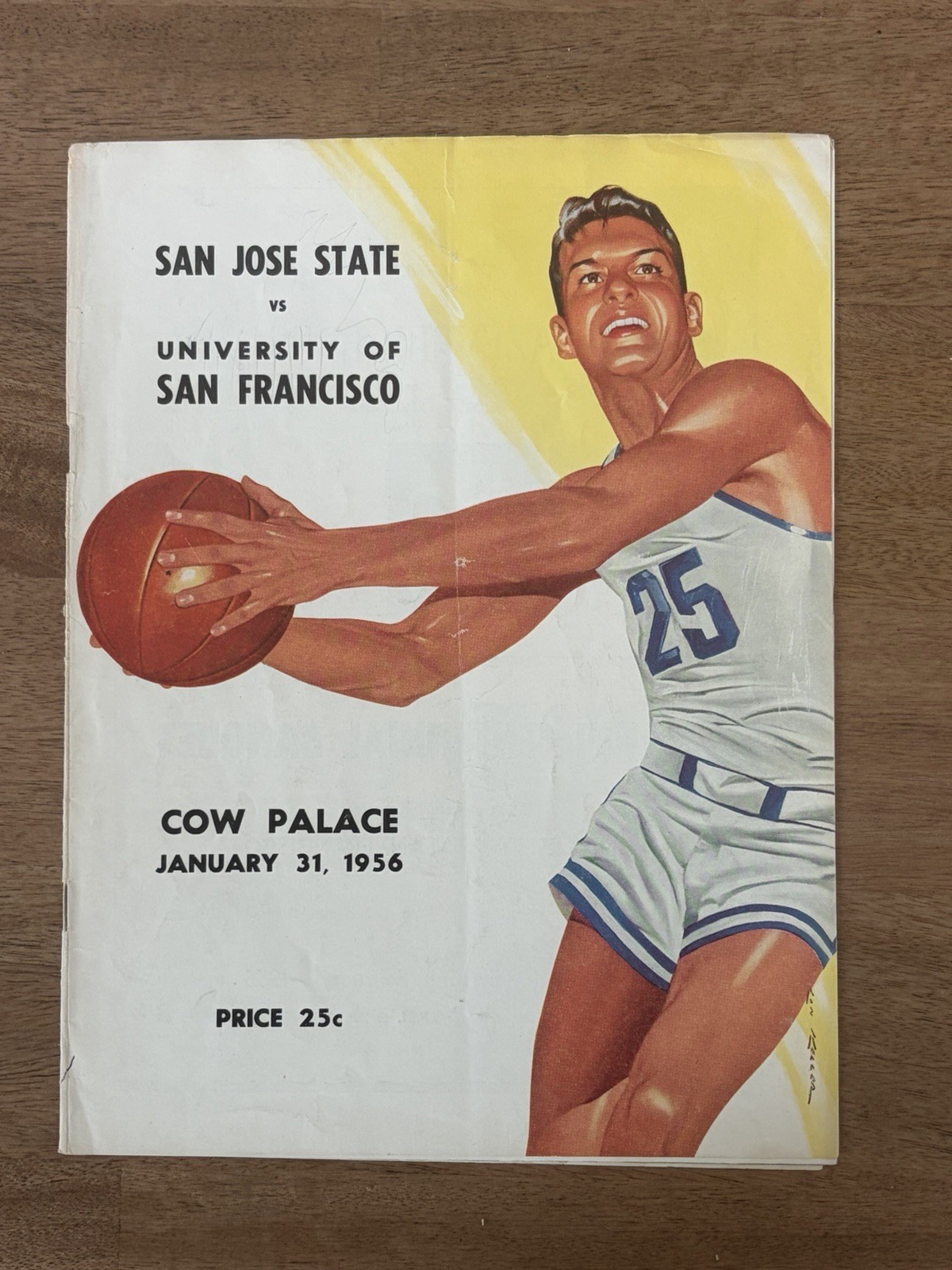 Bill Russell/KC Jones Program San Jose Vs San Francisco Cow Palace/Celtics Bill Russell/KC Jones Program San Jose Vs San Francisco Cow Palace/Celtics