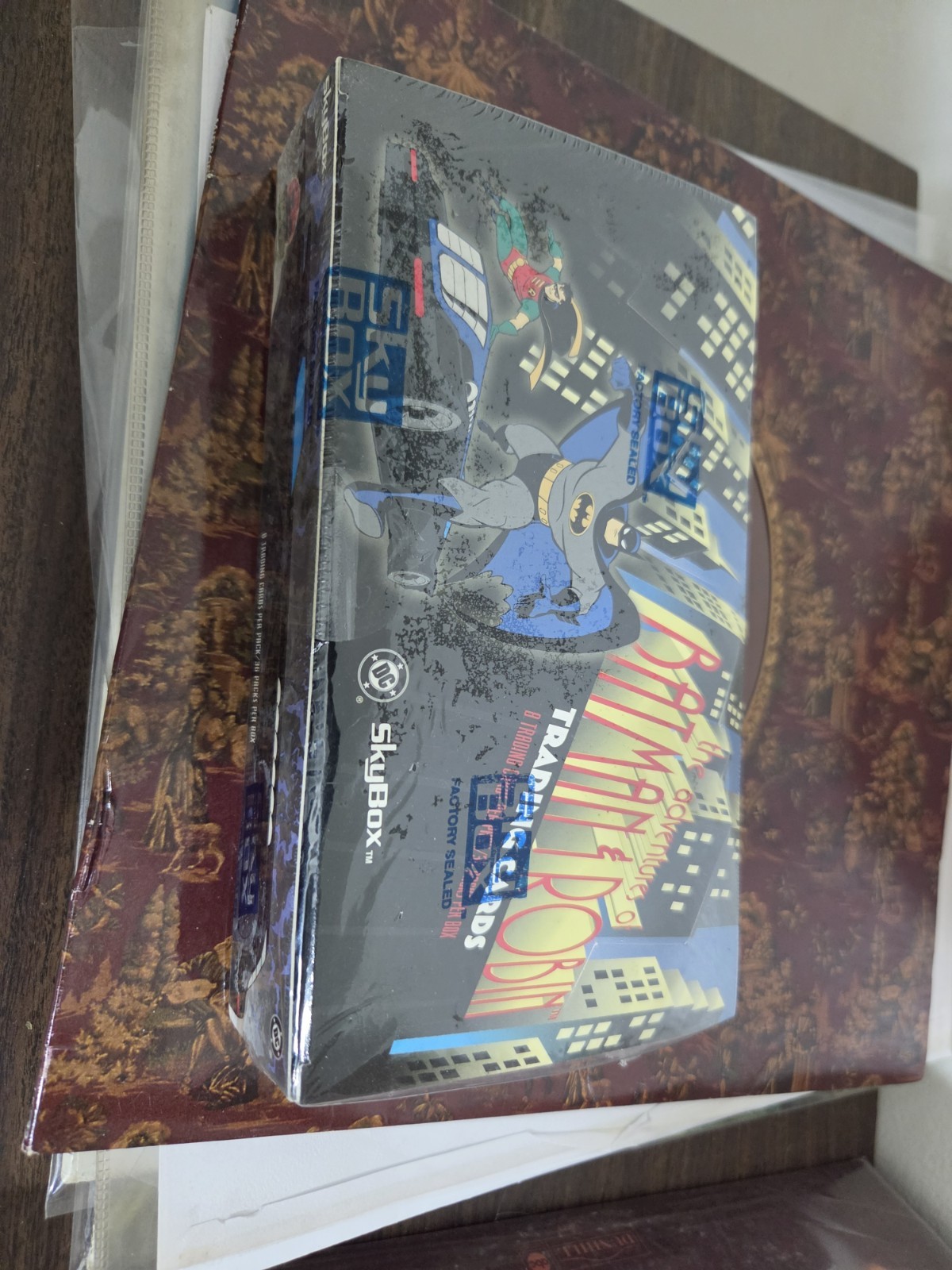 The Adventures of Batman & Robin Trading Cards Box *Sealed Box* Skybox 1995