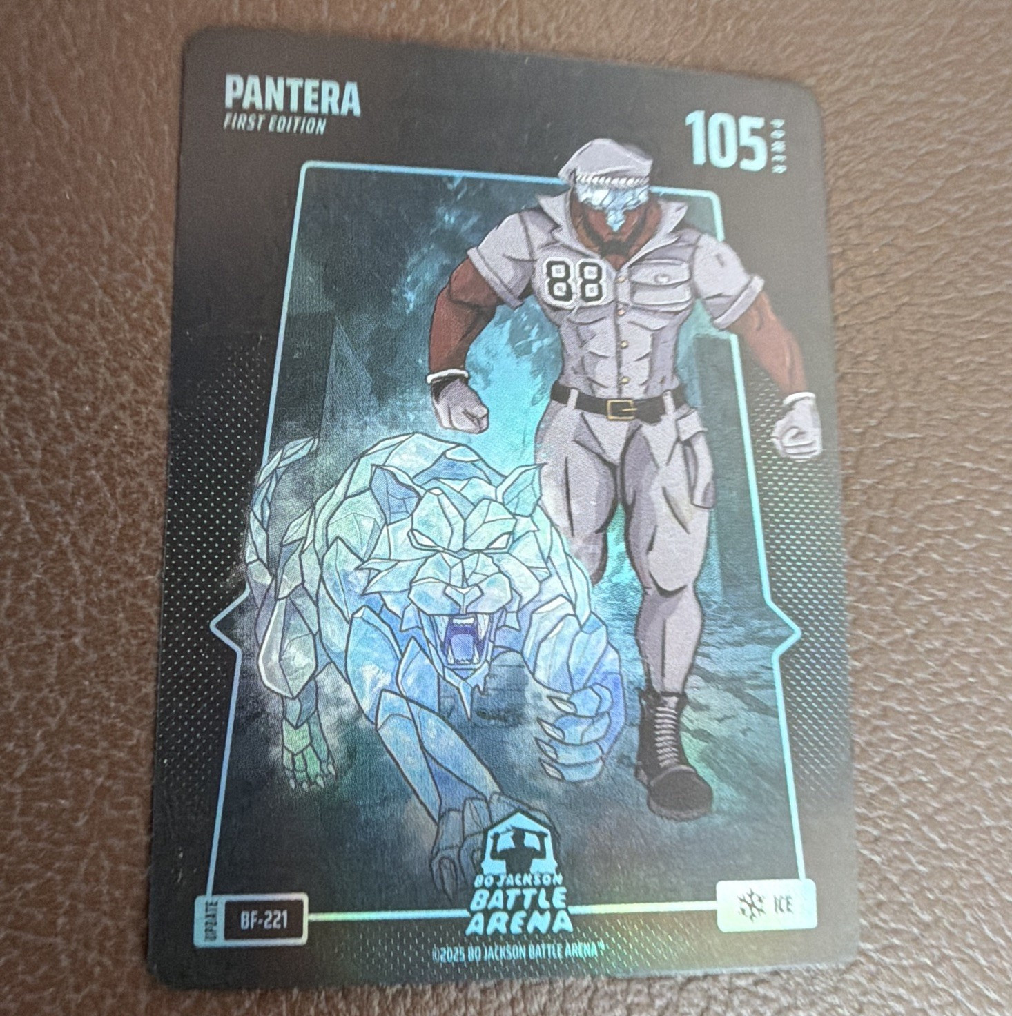 HTR Bo Jackson Battle Arena Pantera 1st Edition Ice Non-Sport Card #105