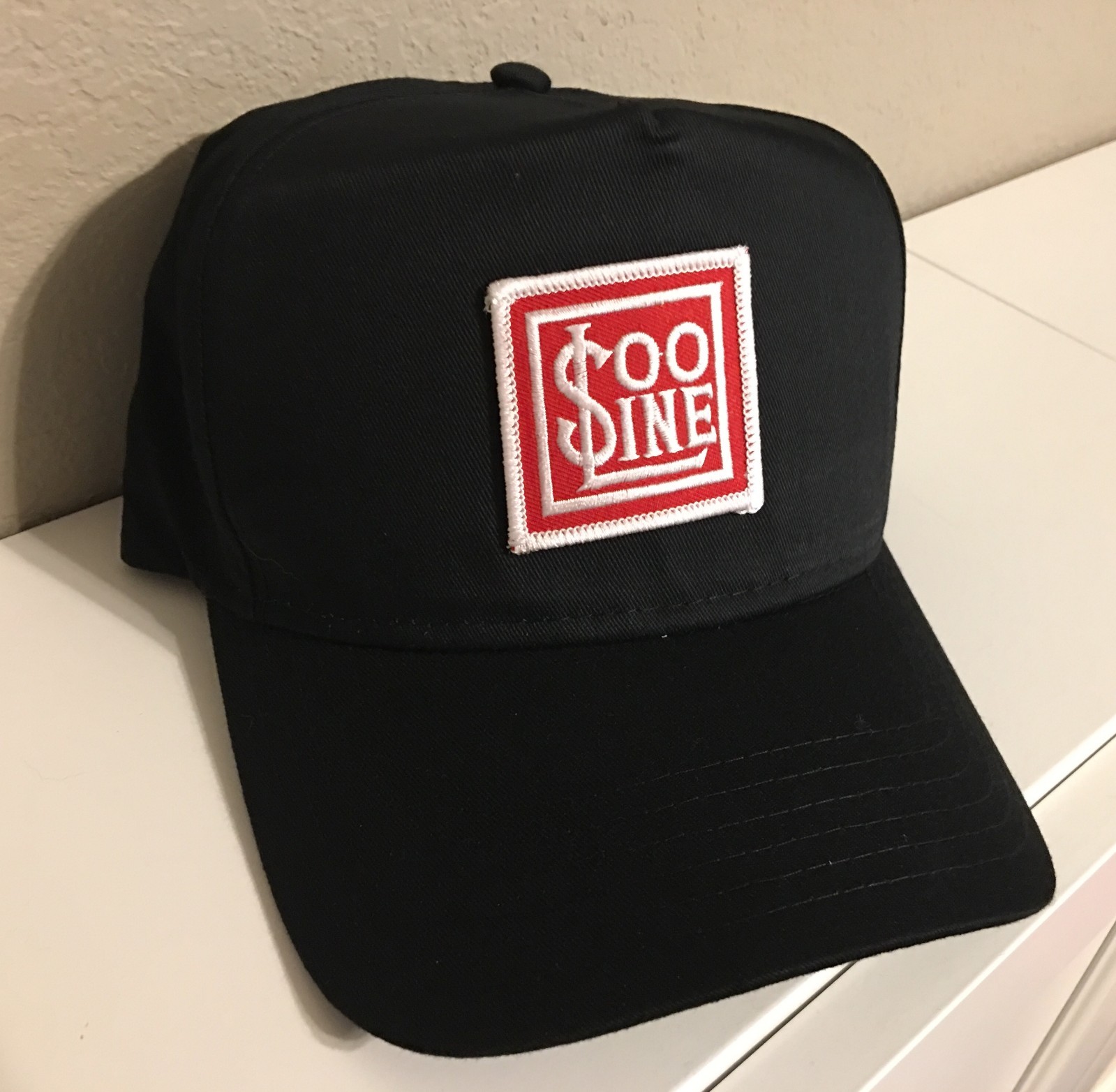Cap/Hat (Black) - SOO Line- Minneapolis, St. Paul and Sault Ste. Marie #2011-NEW Cap/Hat (Black) - SOO Line- Minneapolis, St. Paul and Sault Ste. Marie #2011-NEW