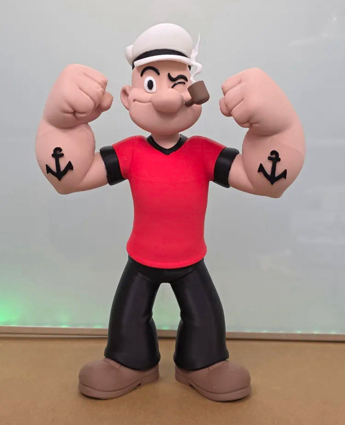 Popeye Sailor Man Cartoon Figure 29cm tall