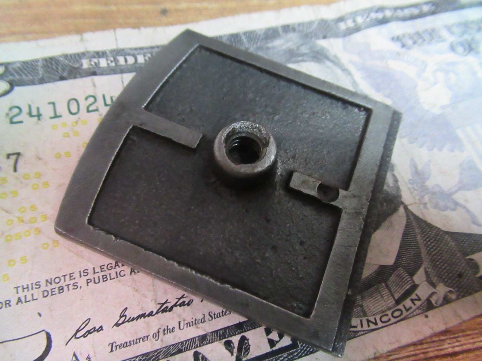 Stanley Plane NO 18 BLOCK PLANE ECCENTRIC PLATE ADJUSTABLE THROAT PLATE ONLEY