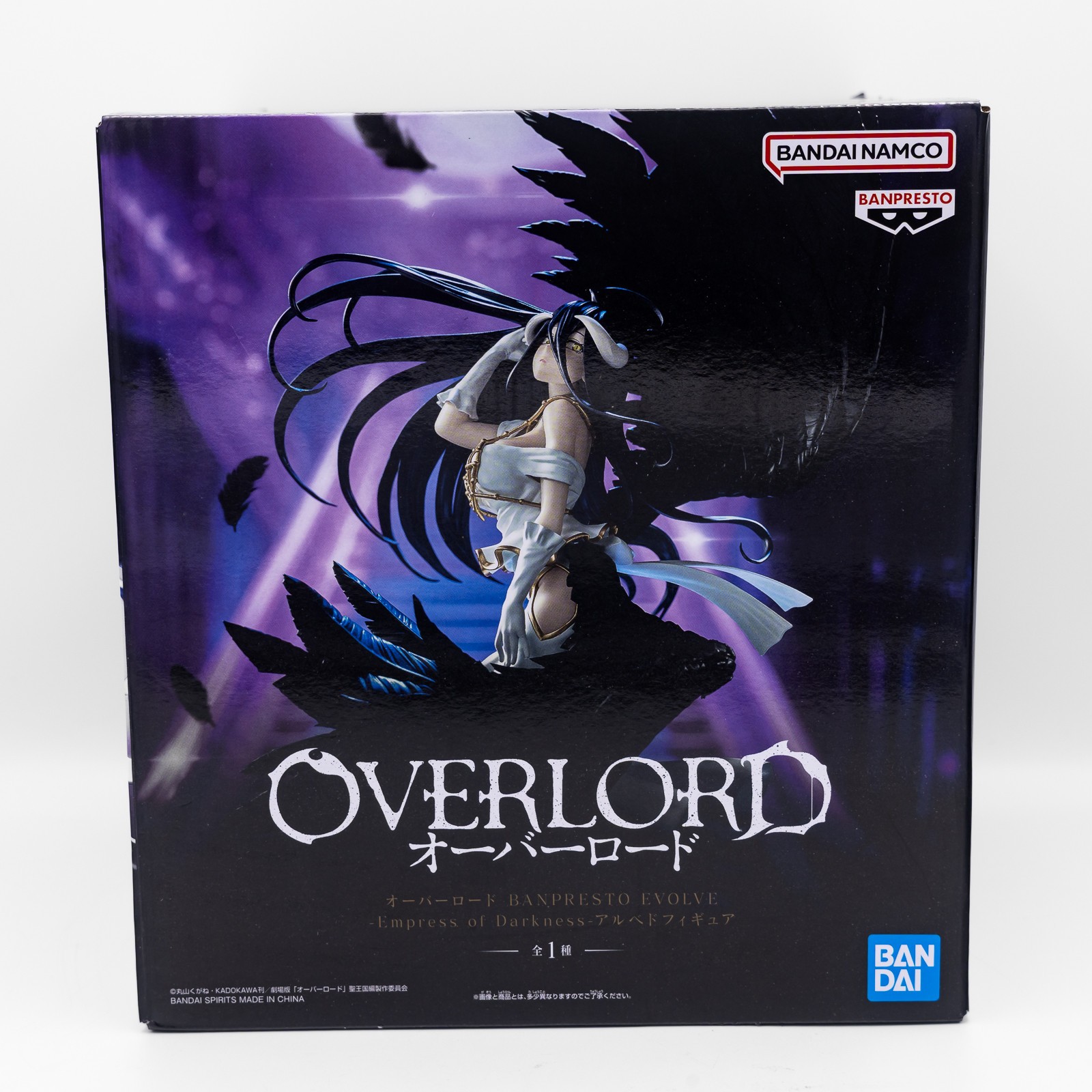 Overlord Albedo Empress of Darkness Banpresto Evolve Anime Figure New Boxed
