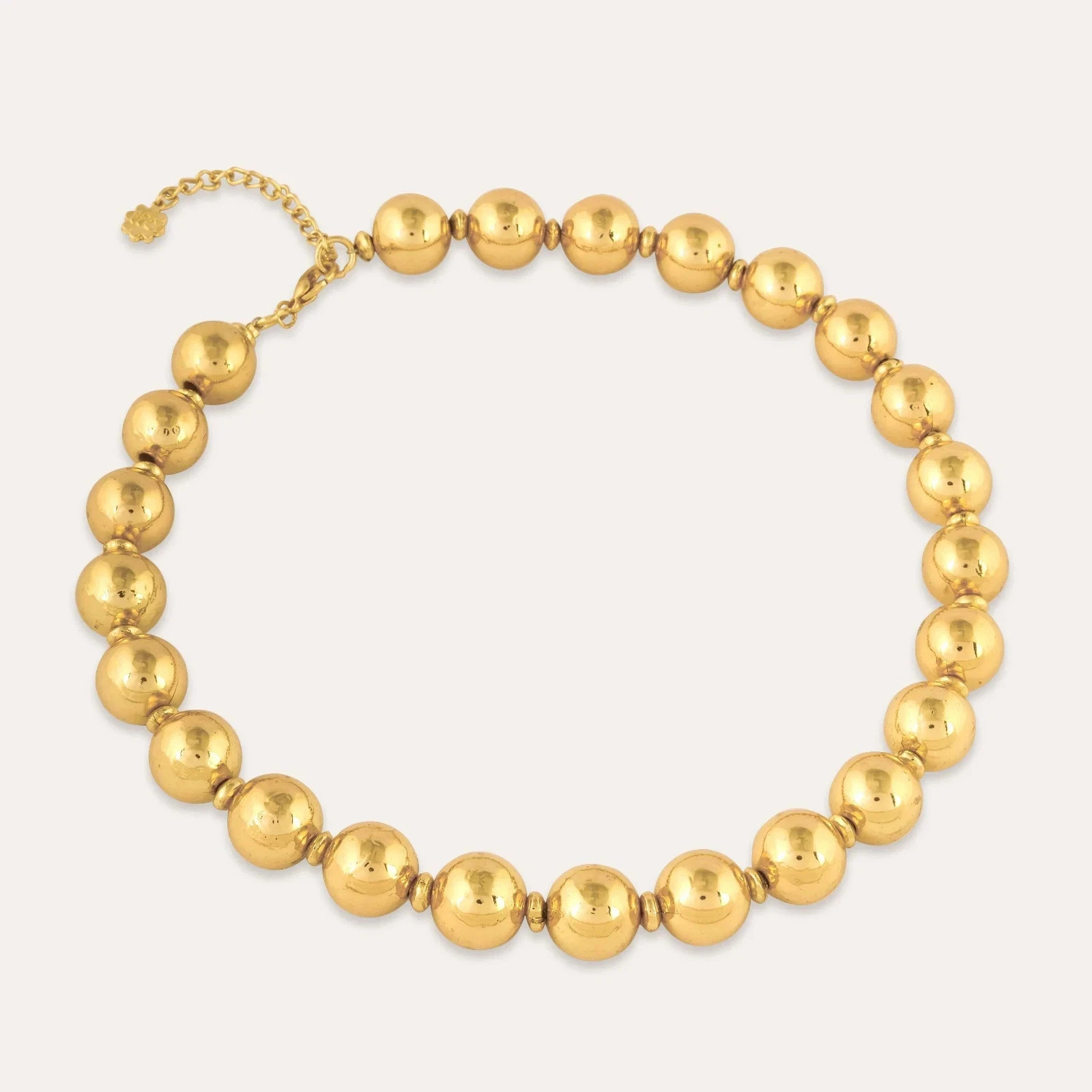 Luxury Bold Boll Beads Statement Layered Bracelet 14k Yellow Gold Plated Gift