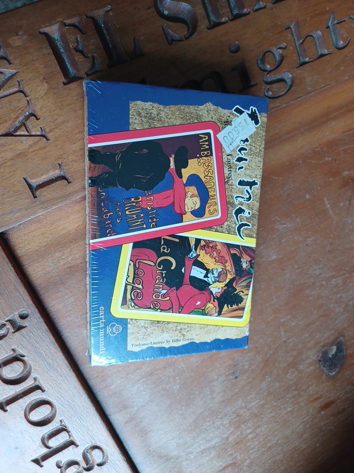Carta Mundi Toulouse-Lautrec Bridge Set 2 Decks of Cards (Sealed) Made Belgium 
