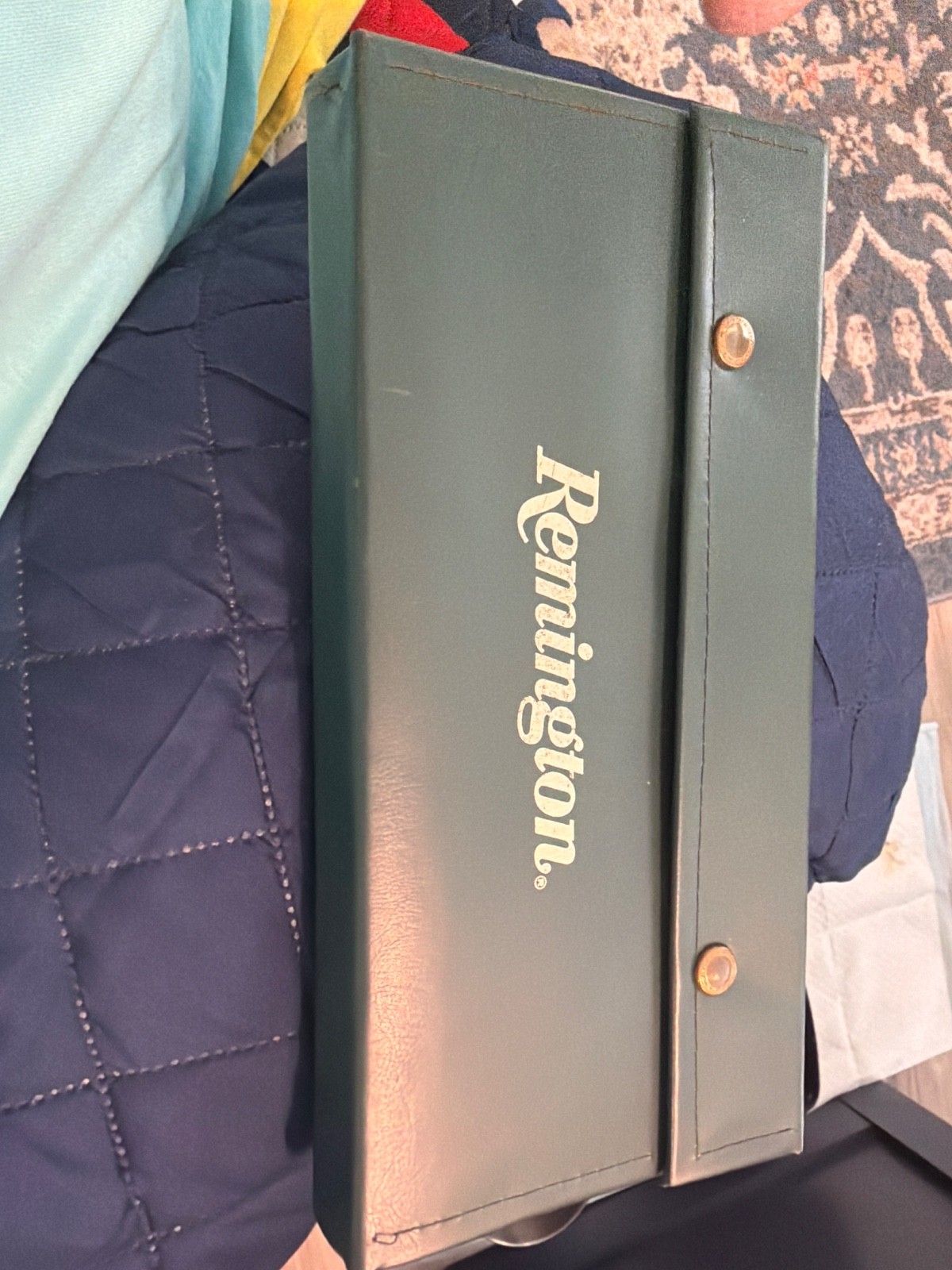 VINTAGE REMINGTON  KNIFE CASE