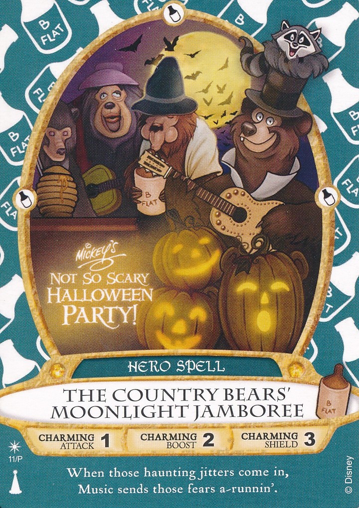 Disney SOTMK Country Bears Moonlight Jamboree 11/P Halloween Party