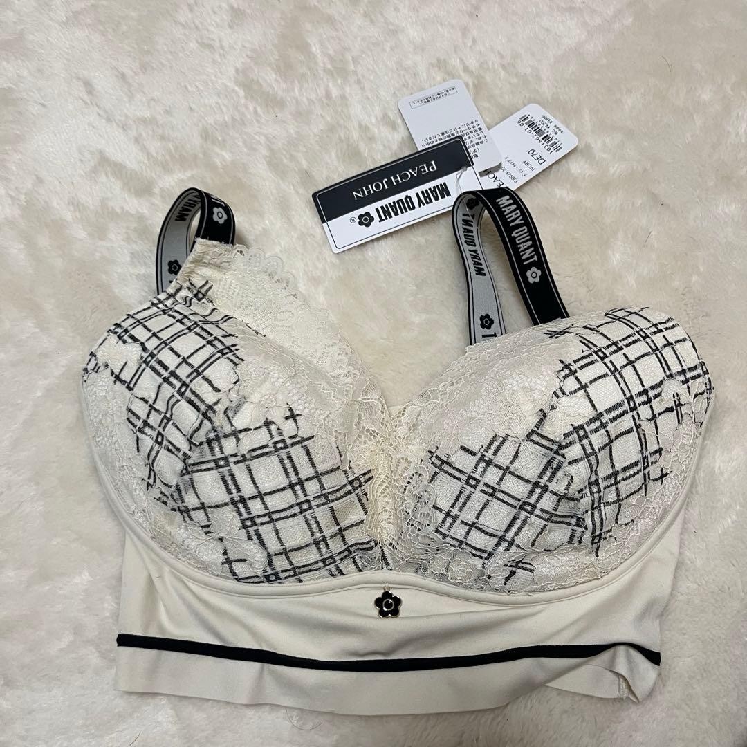 Peach John Marikwa Collaboration Daisy Logo Rubber Night Bra Women JPN Limited E