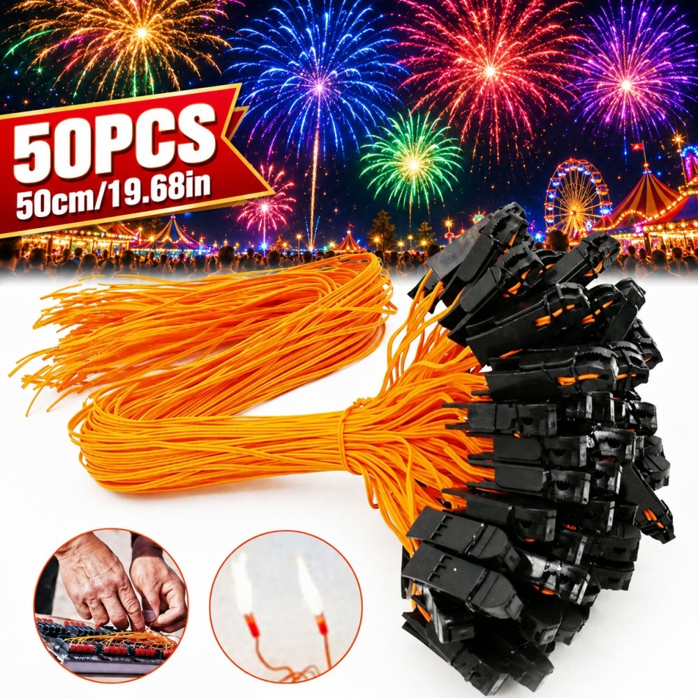 50Pcs/lot 19.68in Electric Connecting Wire Clip On Talon for System Remote Stage