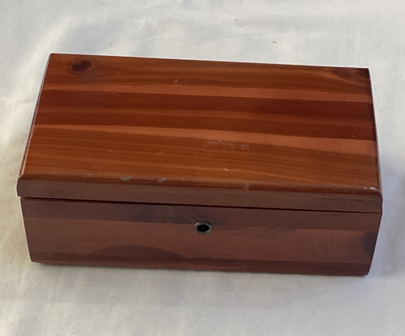 Vintage Lane Miniature Cedar Chest Wood Jewelry Keepsake Box Omaha Nebraska