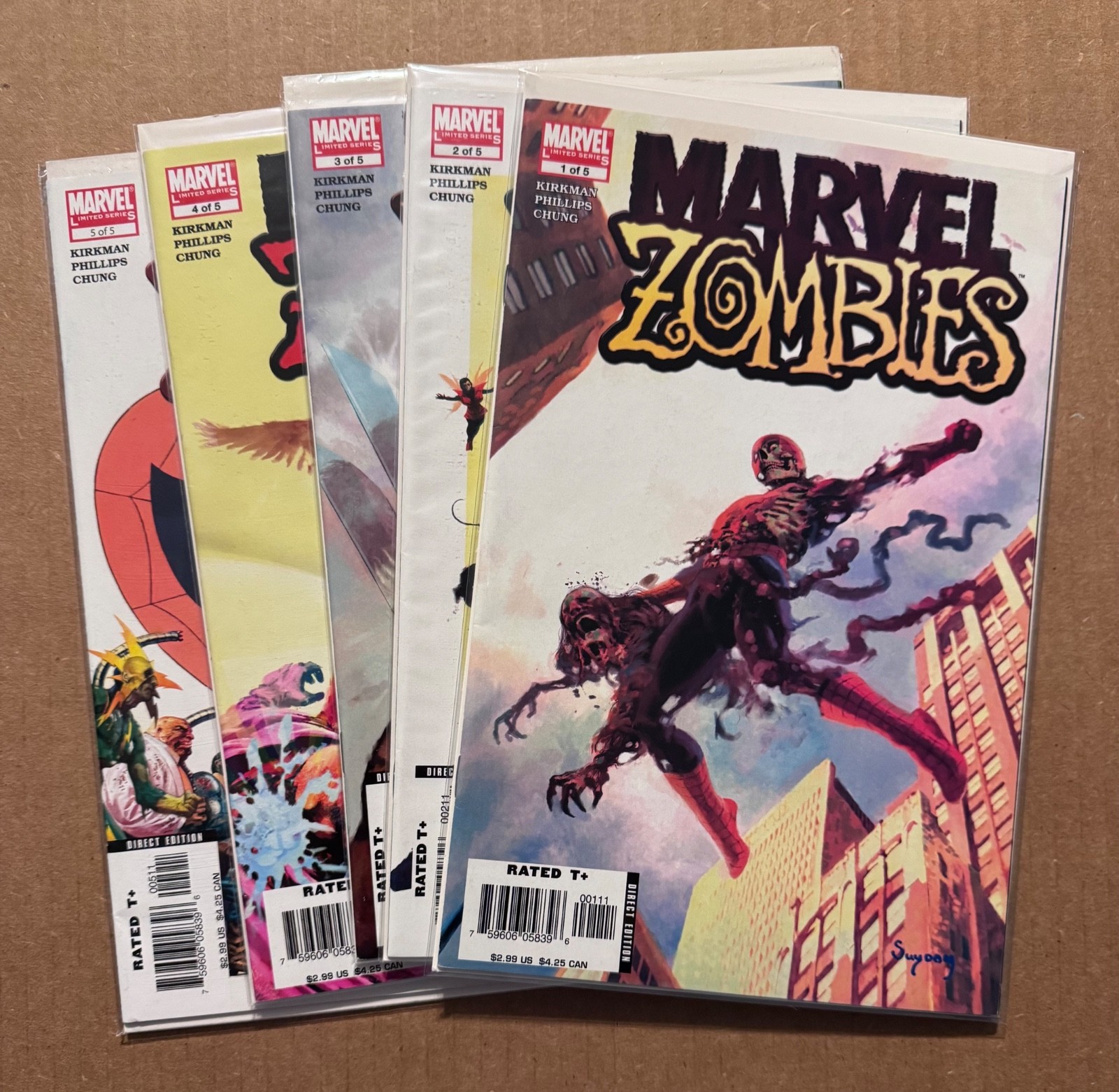 Marvel Zombies #1-5 Complete Series (Marvel Comics February 2006)