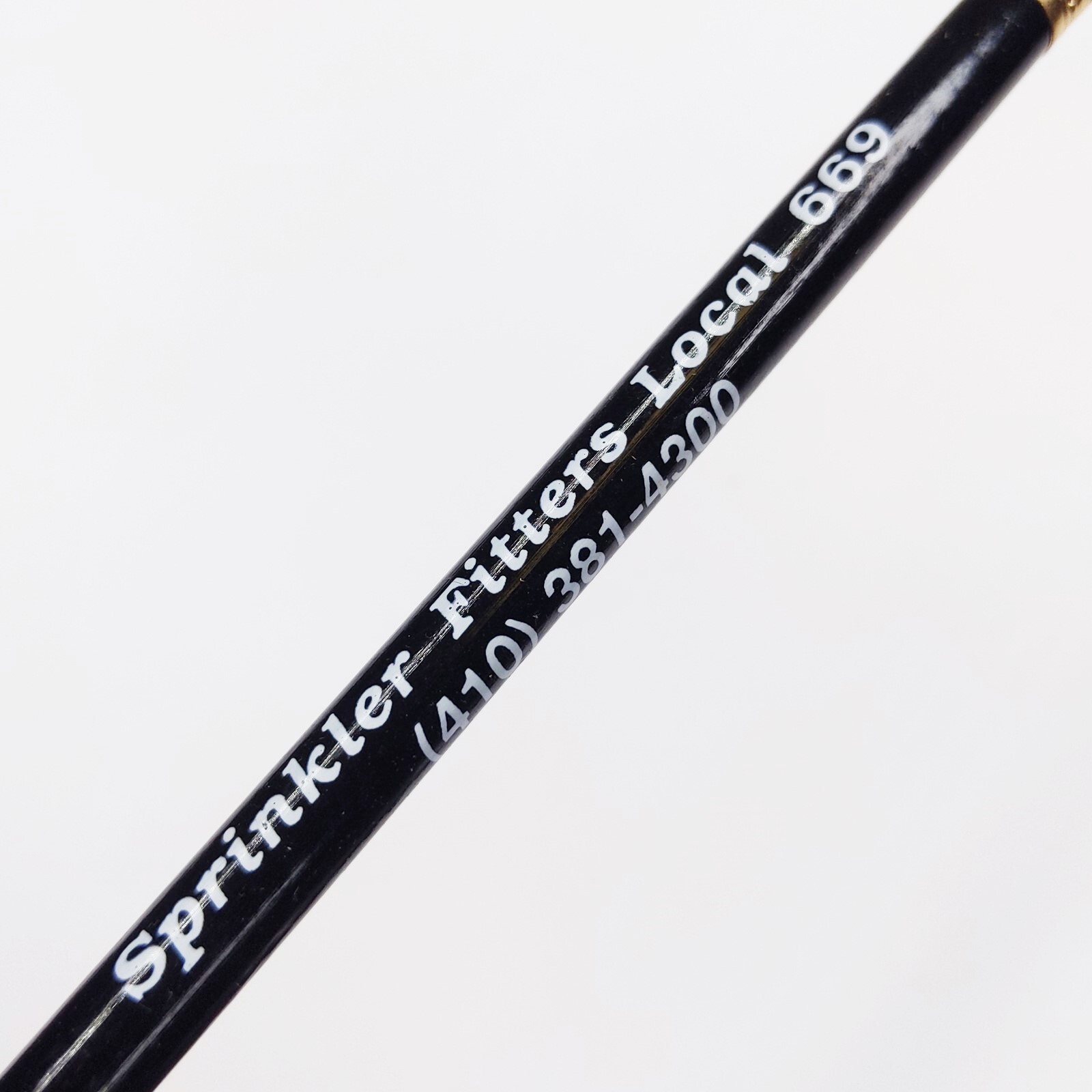c1980s Sprinkler Fitters Local 669 Fire Protection Trade Labor Union Pencil G1